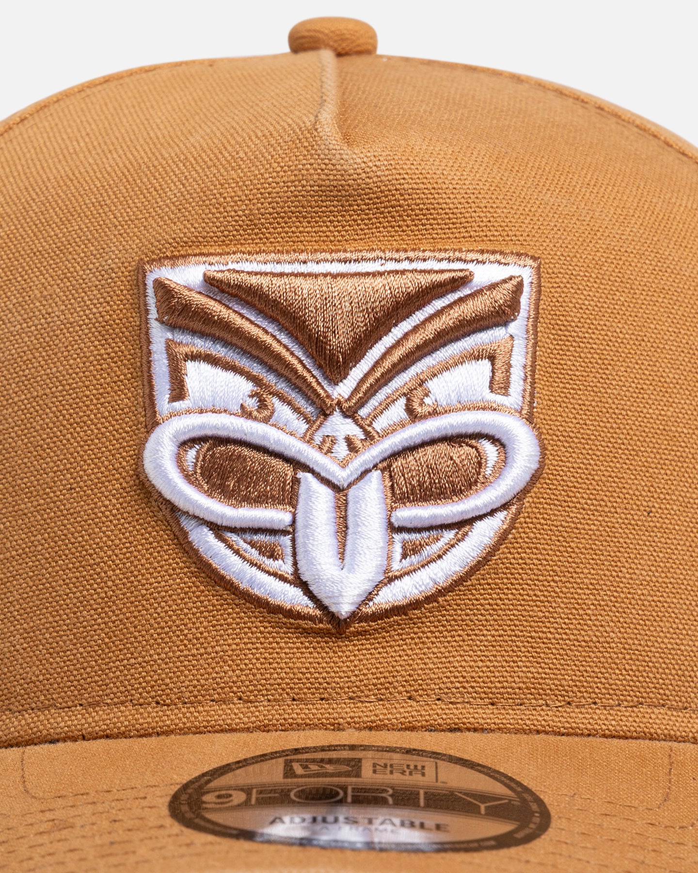 New Era New Zealand Warriors 'NRL 2026' 9FORTY A-Frame Snapback Med Beige - Image 5