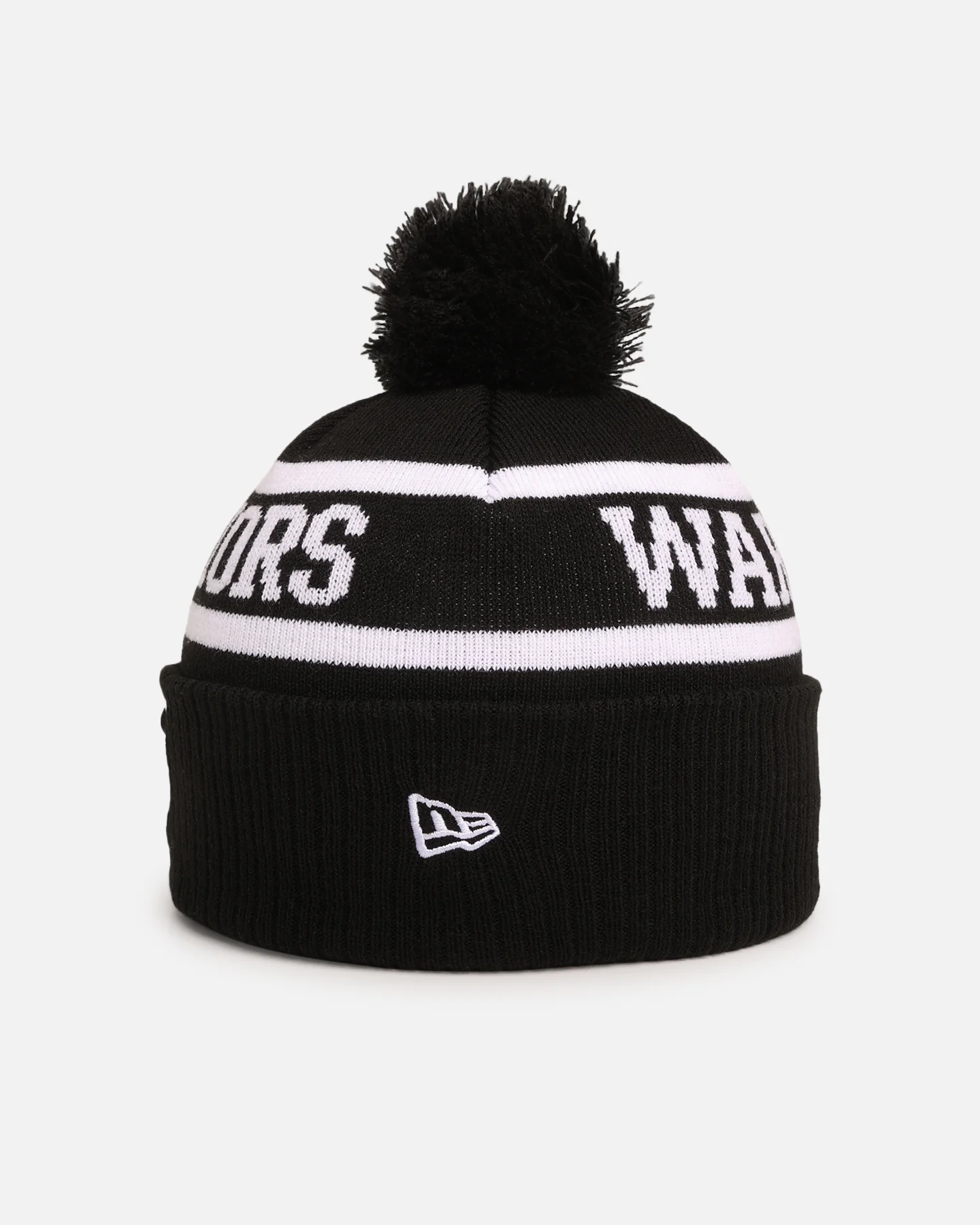 New Era New Zealand Warriors 'NRL Black White Beanies' Knitted Beanie Black - Image 2