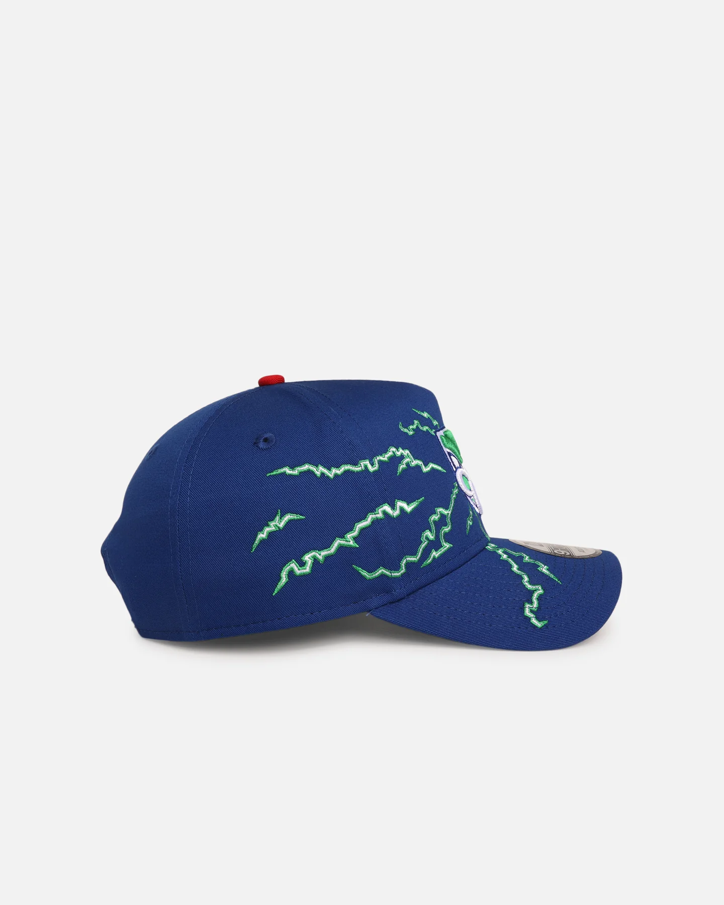 New Era New Zealand Warriors 'NRL Electric' 9FORTY A-Frame Snapback Official Team Colour - Image 3