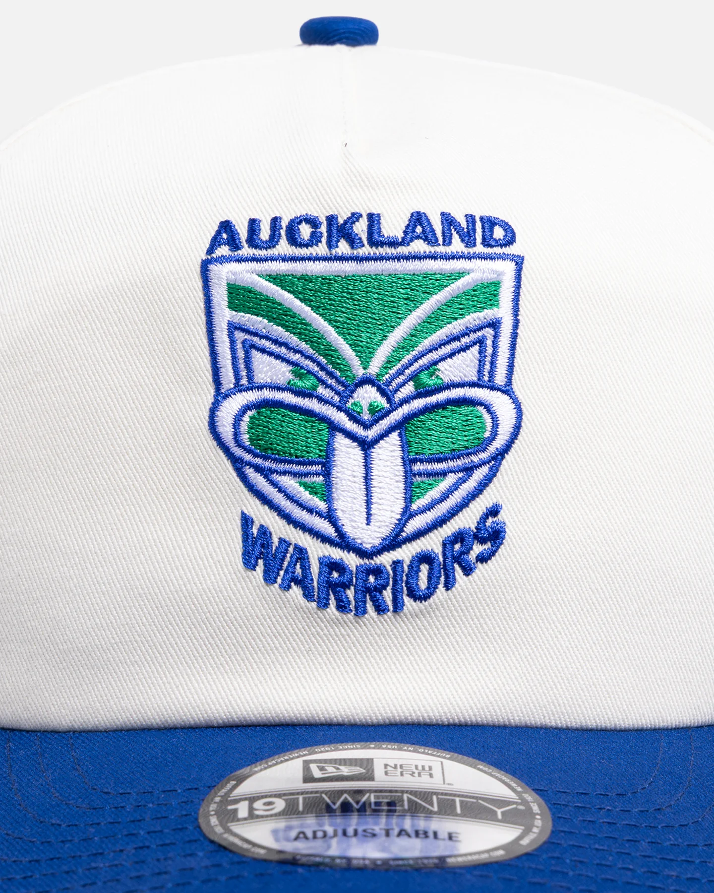 New Era New Zealand Warriors 'Retro Chrome' 19TWENTY Snapback Official Team Colour - Image 5