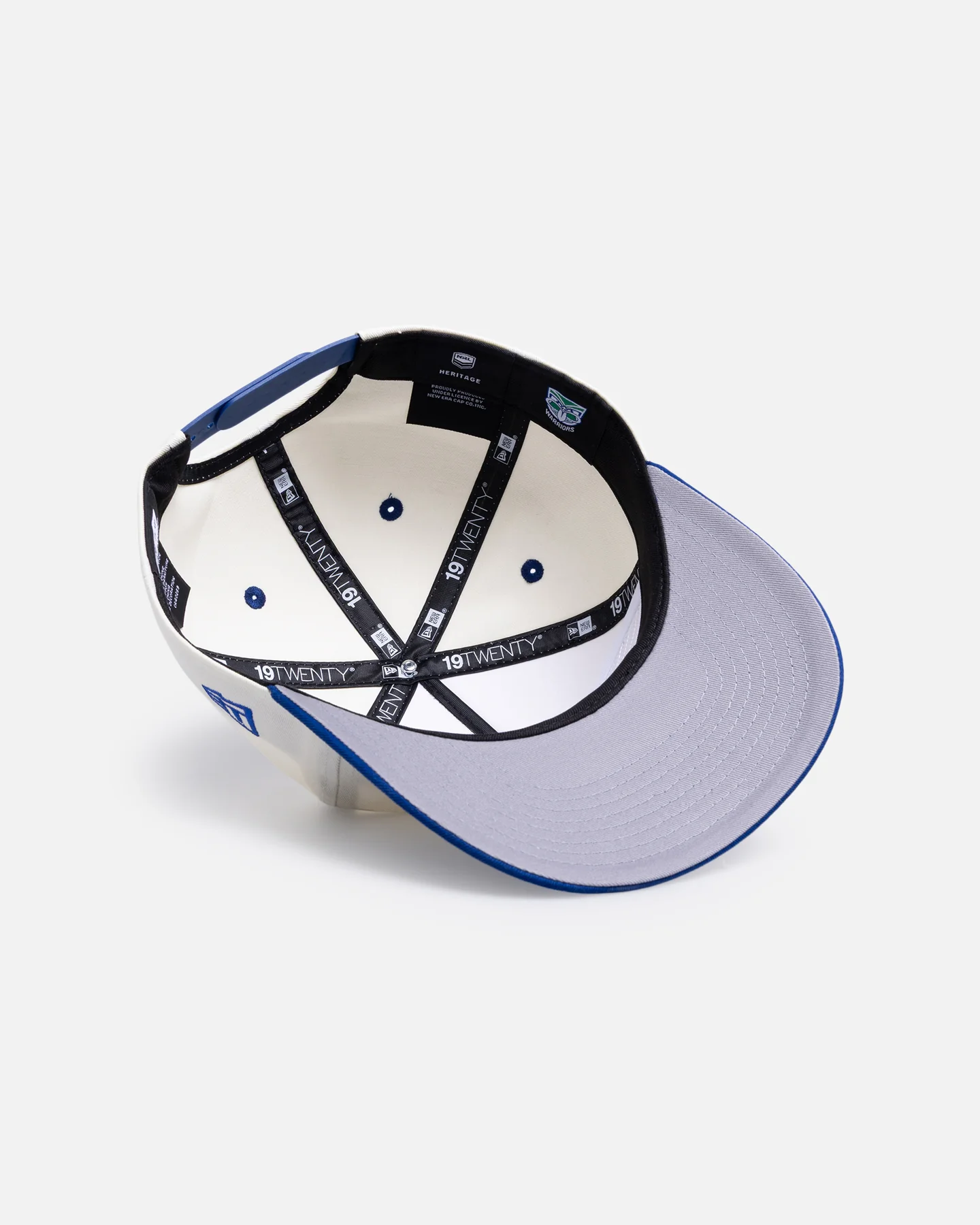 New Era New Zealand Warriors 'Retro Chrome' 19TWENTY Snapback Official Team Colour - Image 6