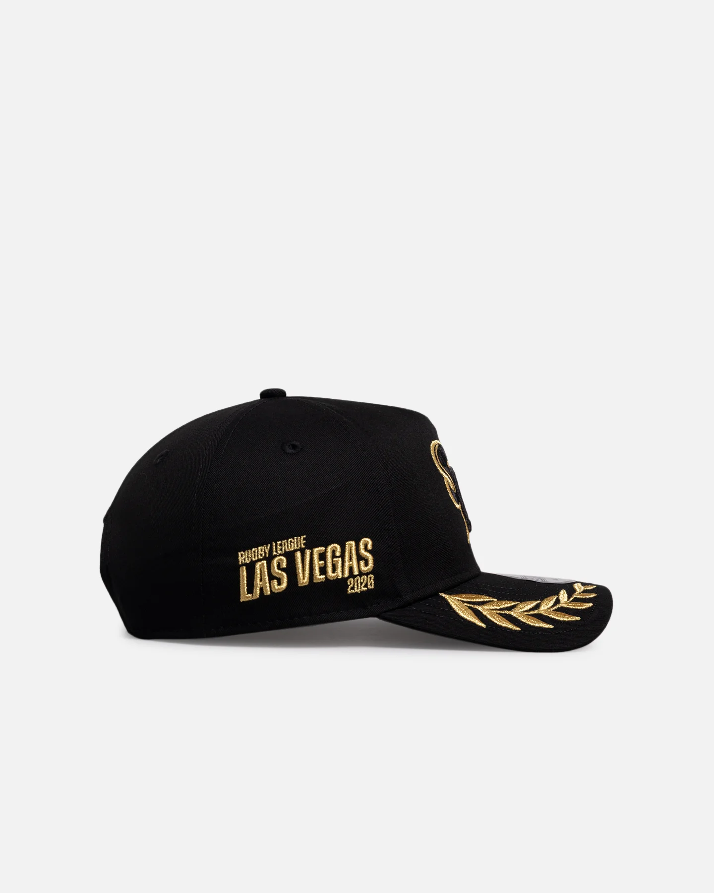 New Era Newcastle Knights 'NRL Vegas Round 2026' 9FORTY A-Frame Snapback Black/Gold - Image 3