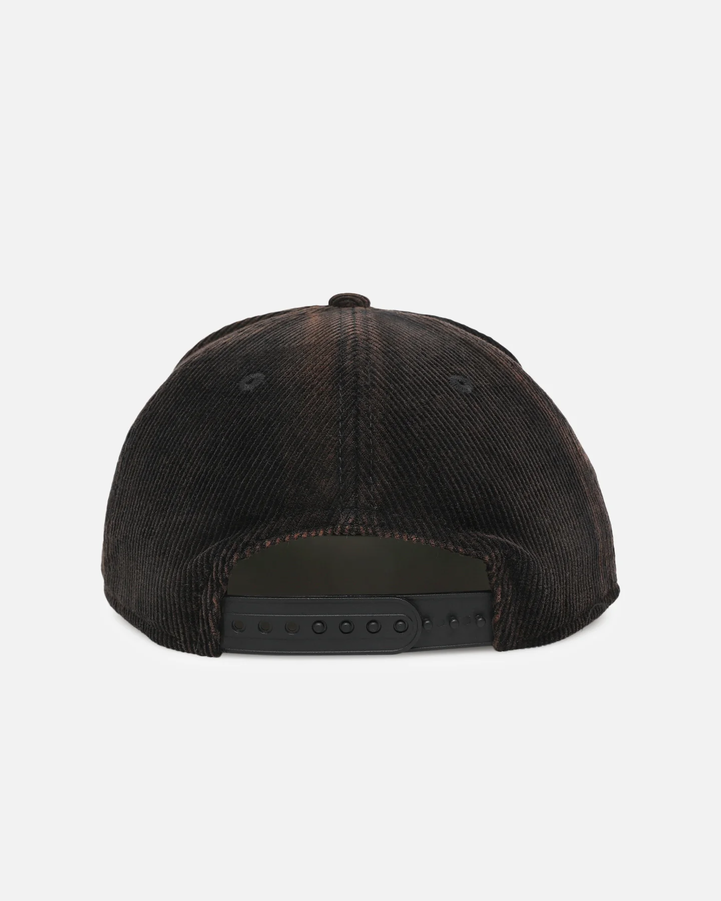 New Era North Queensland Cowboys 'NRL Golfer Washed Black' Pre-Curved Corduroy Golfer Snapback Washed Black - Image 2