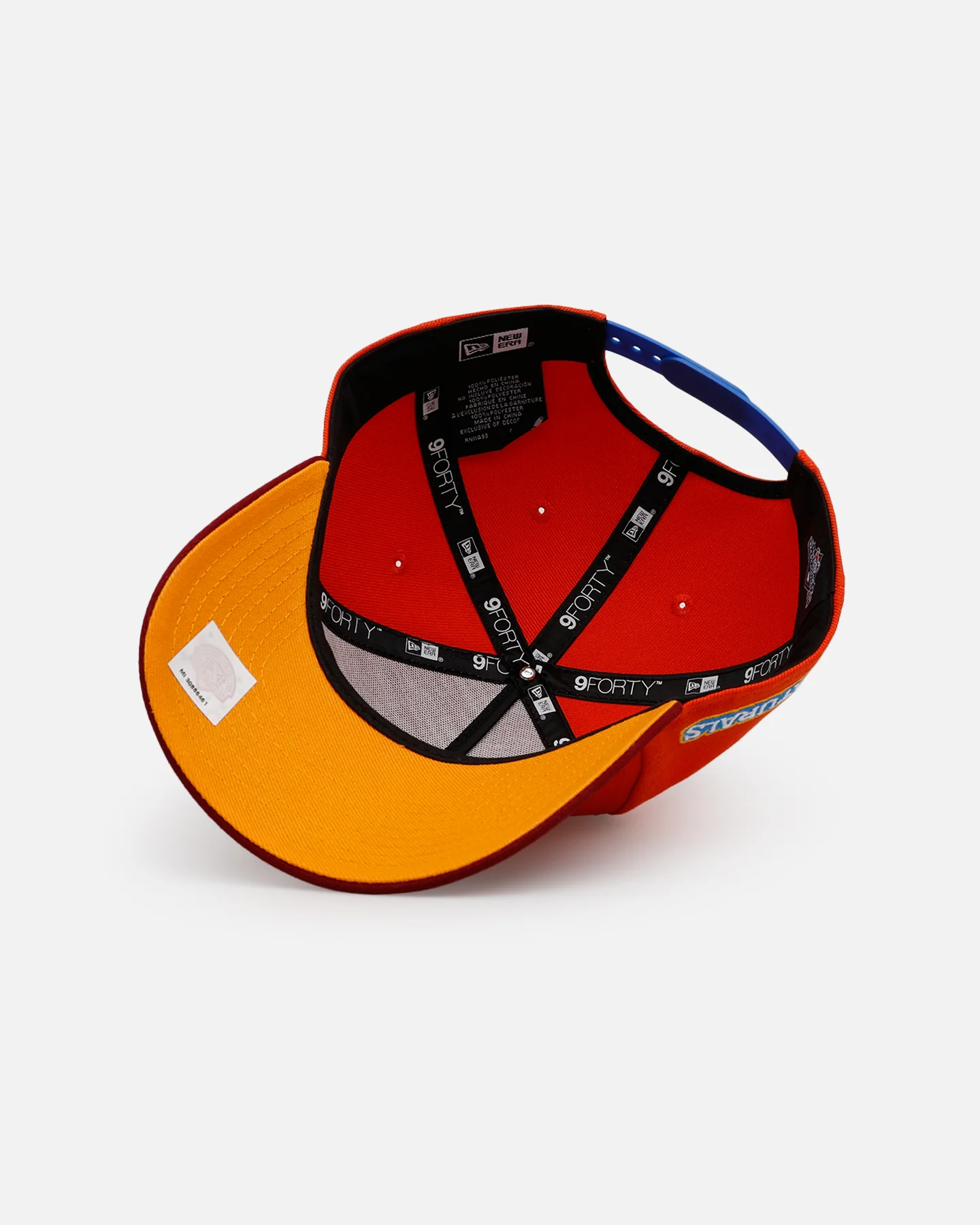 New Era Northwest Arkansas Naturals 'Horizon' 9FORTY A-Frame Snapback Orange - Image 6