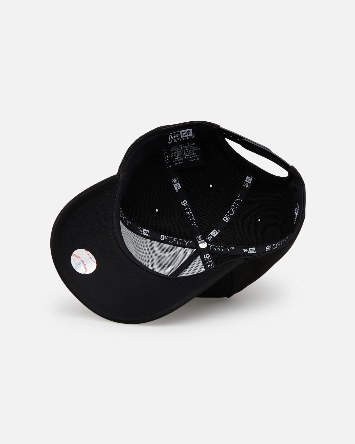 New Era Oakland Athletics 'Black' 9FORTY A-Frame Snapback Black/White - Image 6