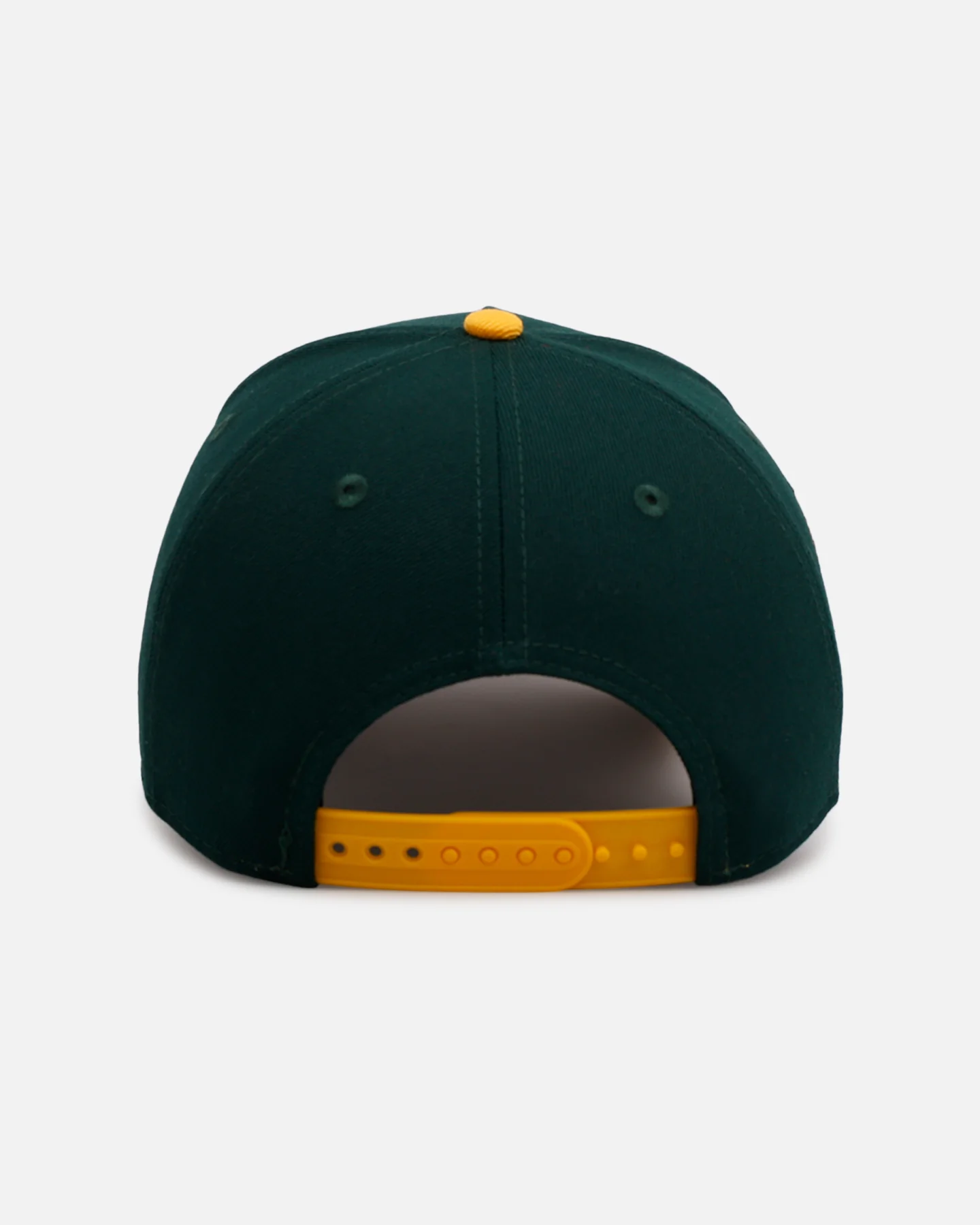 New Era Oakland Athletics 'Oakland Forever' 9FORTY A-Frame Snapback Green/Yellow - Image 2