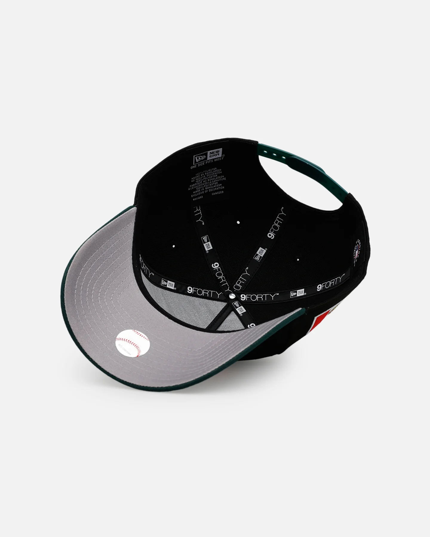 New Era Oakland Athletics 'Mexican Independence Day 2.0' 9FORTY A-Frame Snapback Black/Green - Image 6