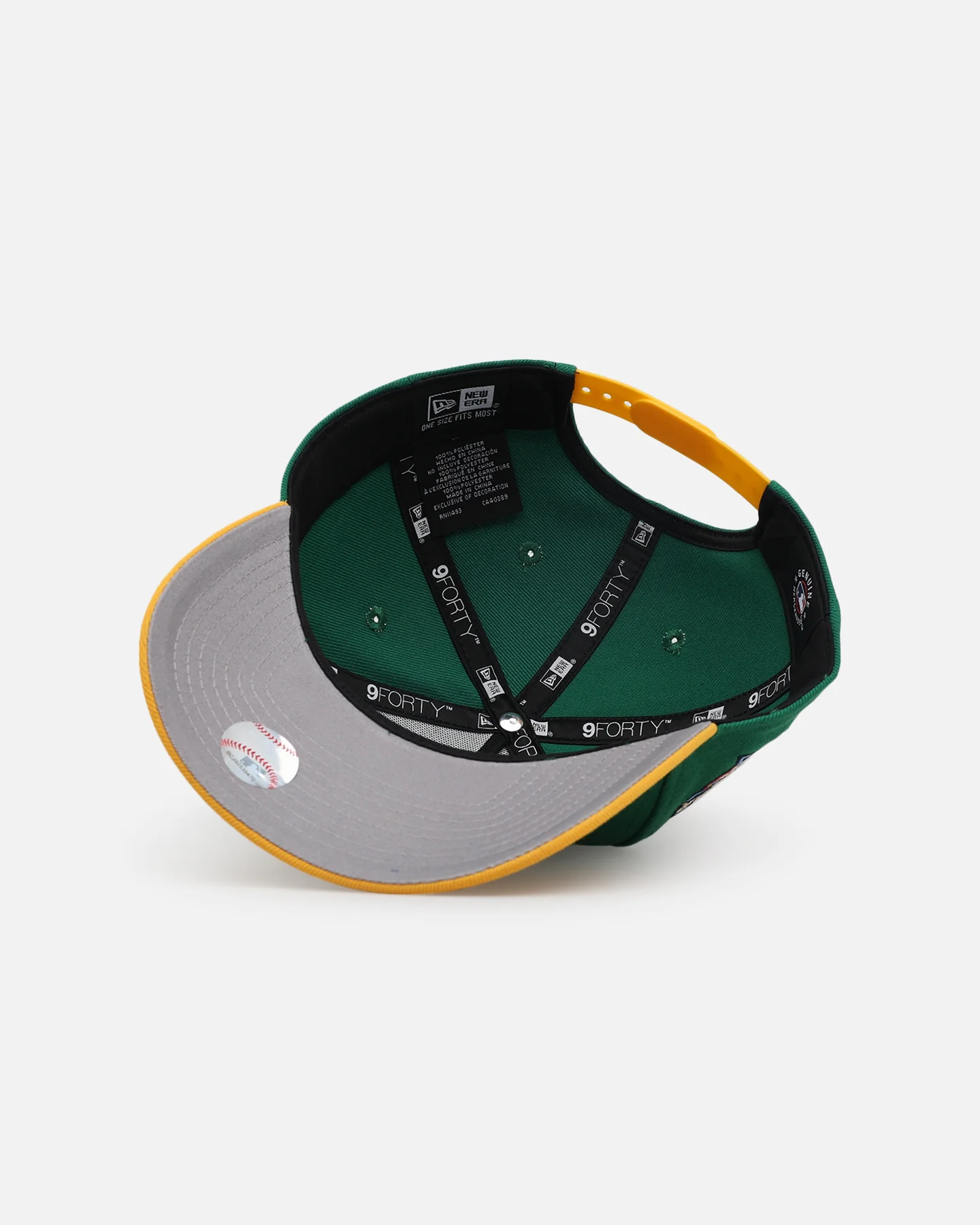 New Era Oakland Athletics 'MLB All Star Game 2024' 9FORTY Snapback Green/Yellow - Image 6