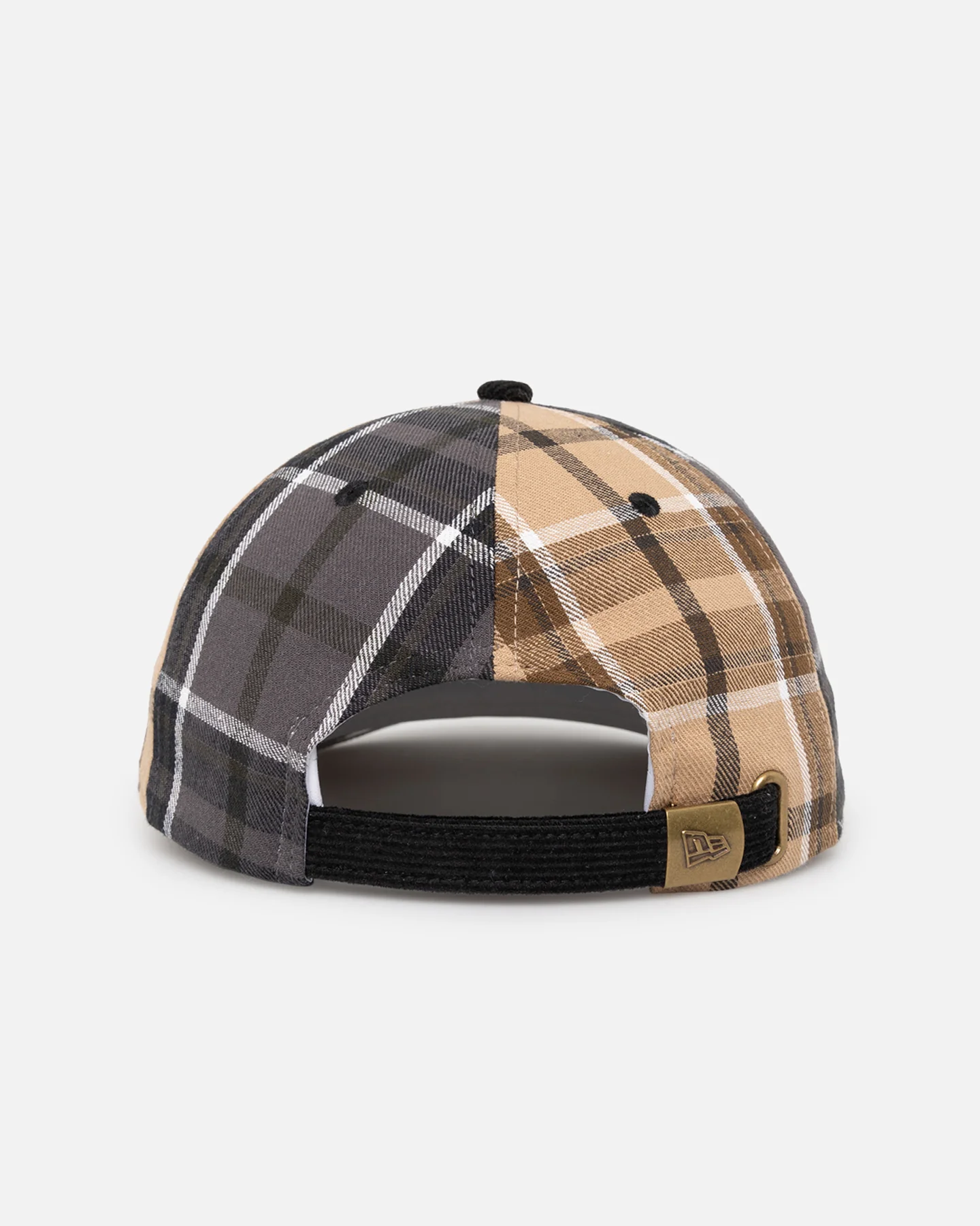 New Era Oakland Athletics 'Multi Panel Plaid' 9FIFTY High Crown Strapback Plaid - Image 3