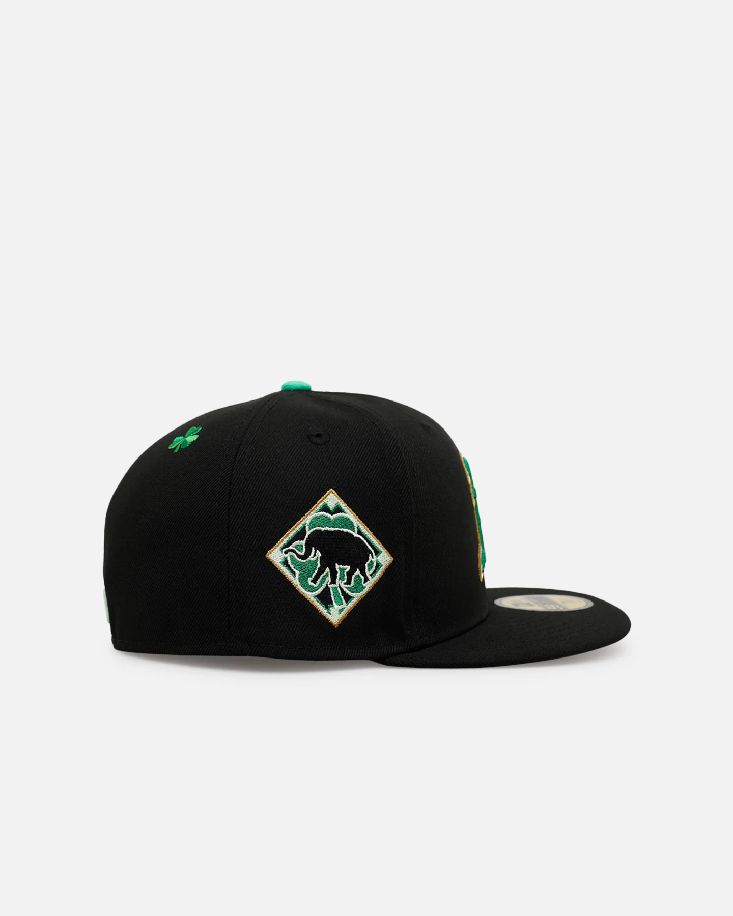 New Era Oakland Athletics 'St. Patrick's Day' 59FIFTY Fitted Black/Green - Image 3