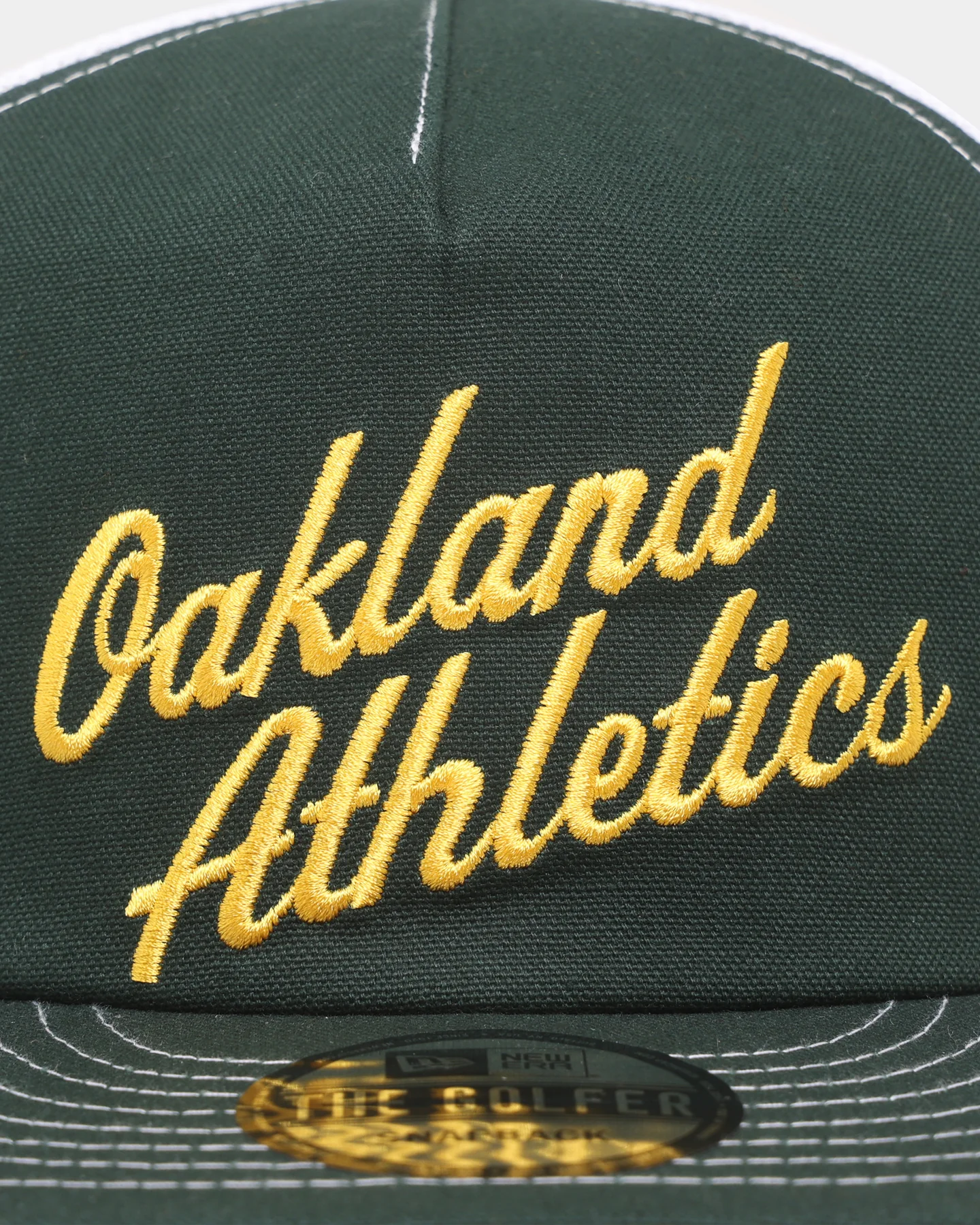 New Era Oakland Athletics The Golfer Snapback Dark Green - Image 6