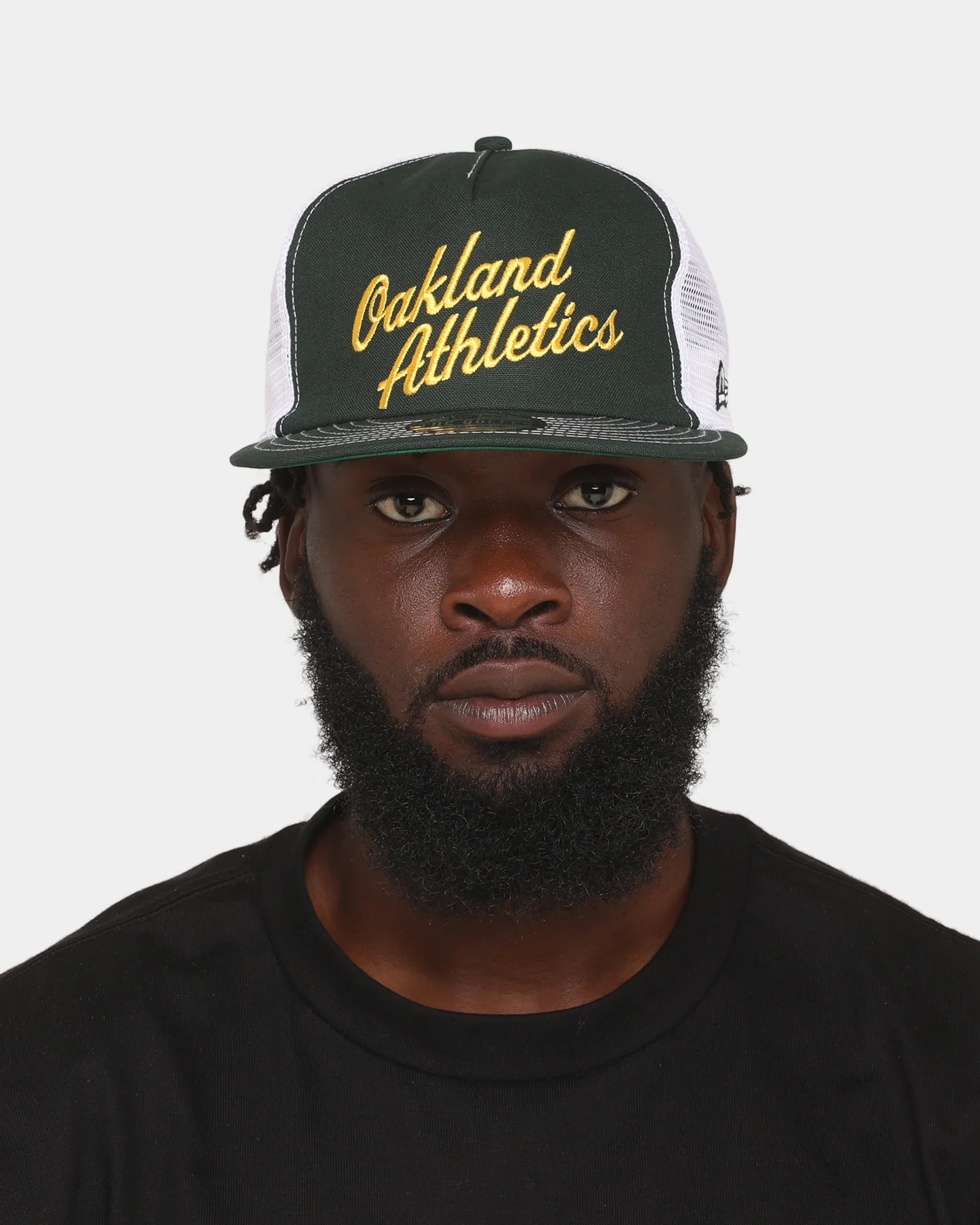 New Era Oakland Athletics The Golfer Snapback Dark Green - Image 8
