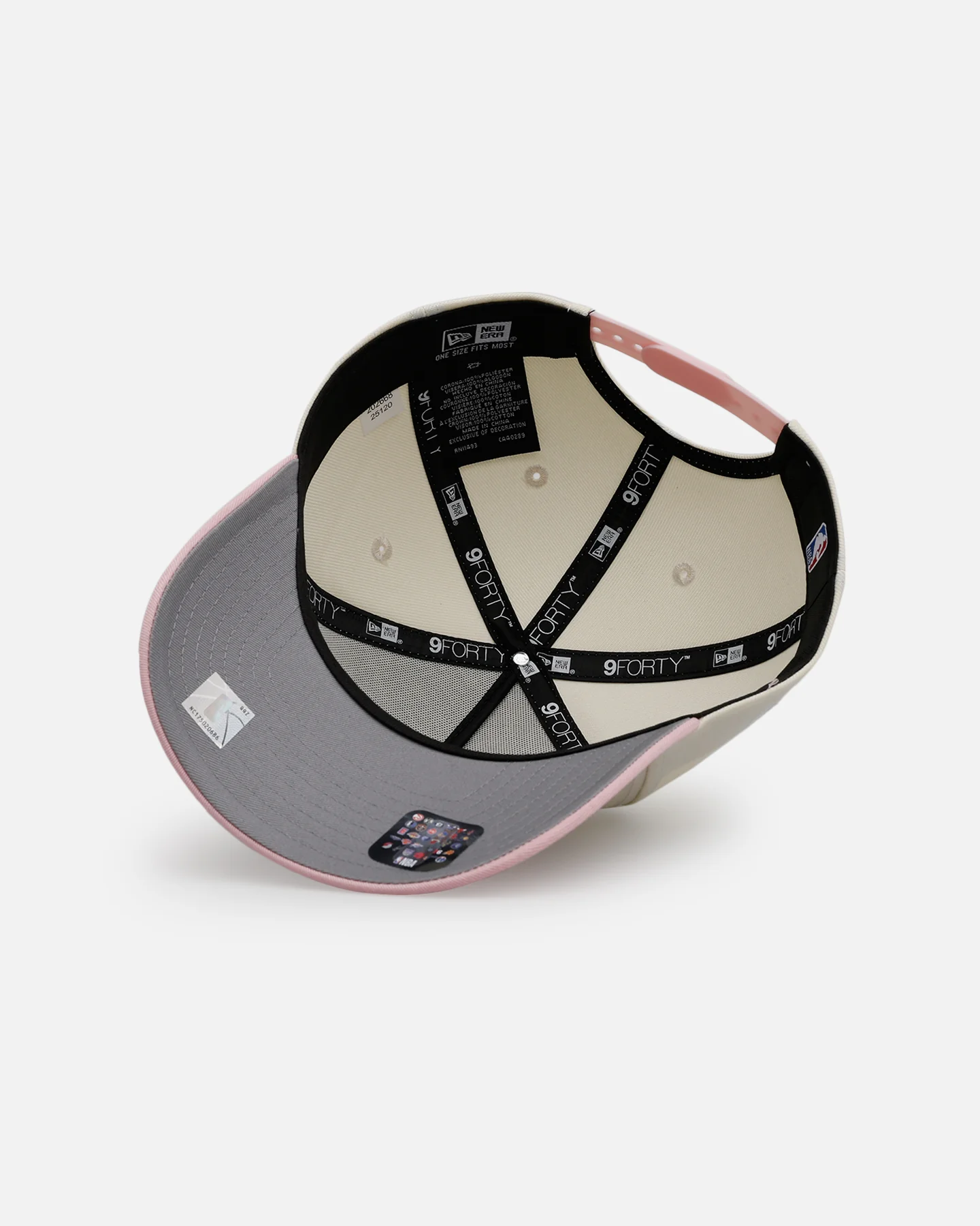 New Era Orlando Magic 'Pink Lemonade' 9FORTY A-Frame Snapback Pink/Yellow - Image 6