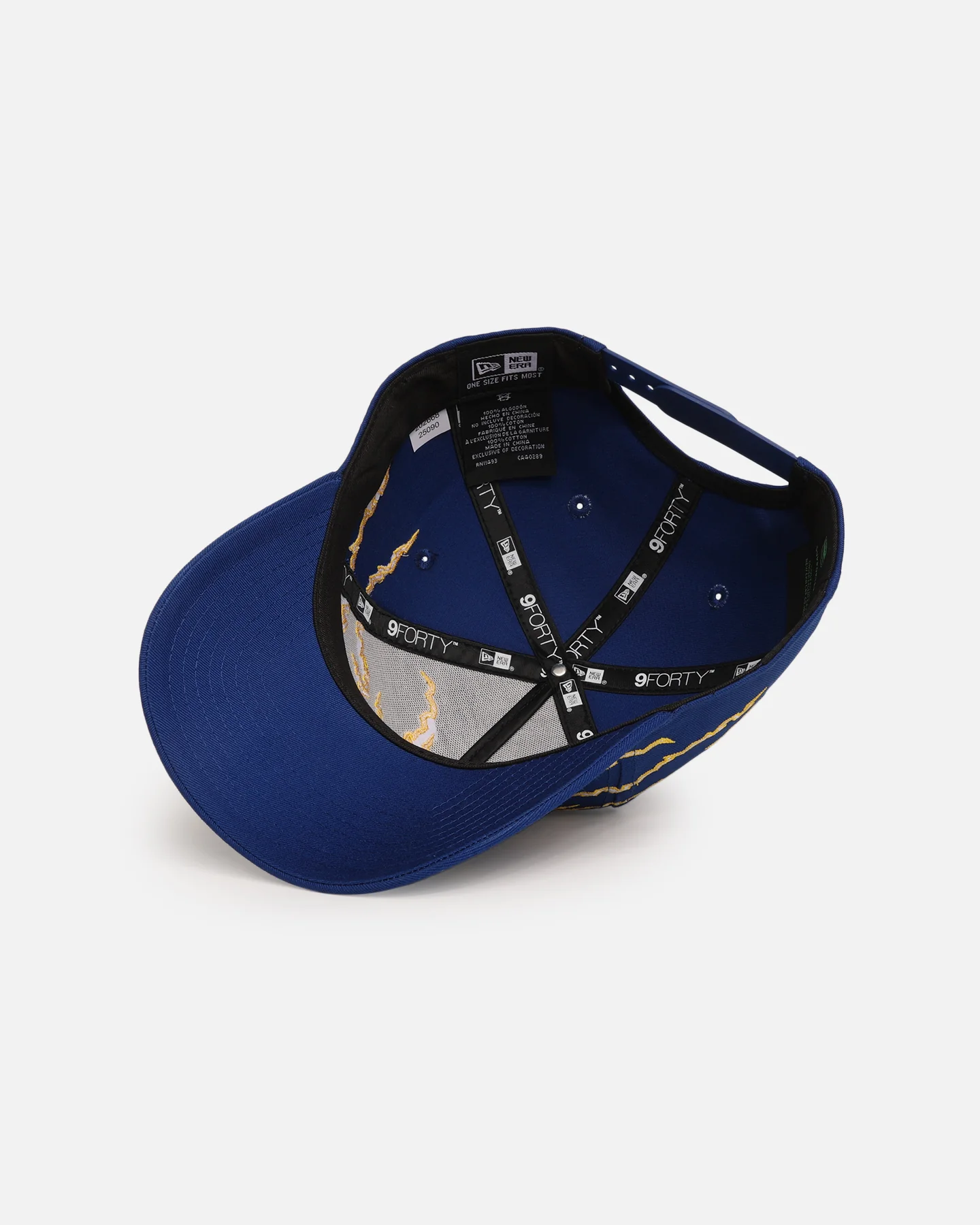 New Era Parramatta Eels 'NRL Electric' 9FORTY A-Frame Snapback Official Team Colour - Image 6