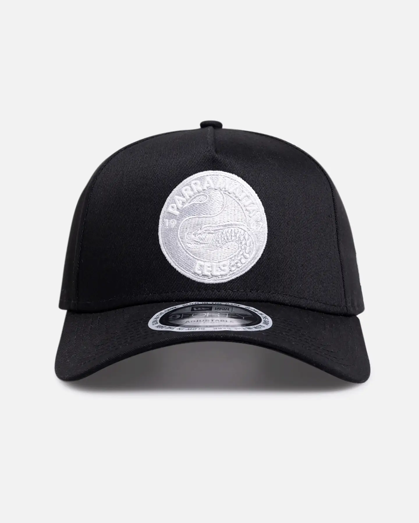 New Era Parramatta Eels 'NRL Glow In The Dark' 9FORTY A-Frame Snapback Black