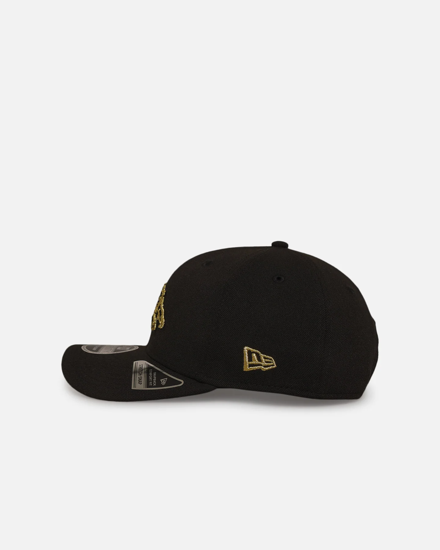 New Era Penrith Panthers '2025 NRL Vegas Round' 9SEVENTY Stretch Snapback Black/Gold - Image 4