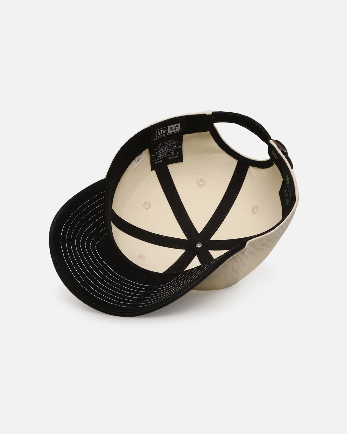 New Era Penrith Panthers 'NRL 2-Tone 2025 Collection' Casual Classic Strapback Chrome White - Image 6
