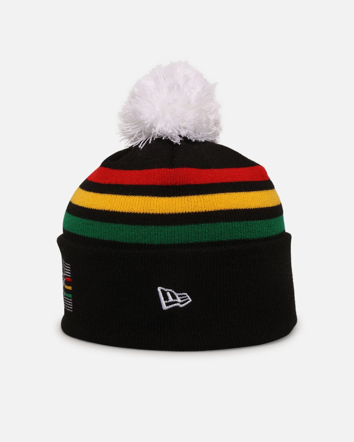 New Era Penrith Panthers 'NRL 2025 Collection' Knitted Badged Beanie Official Team Colour - Image 2