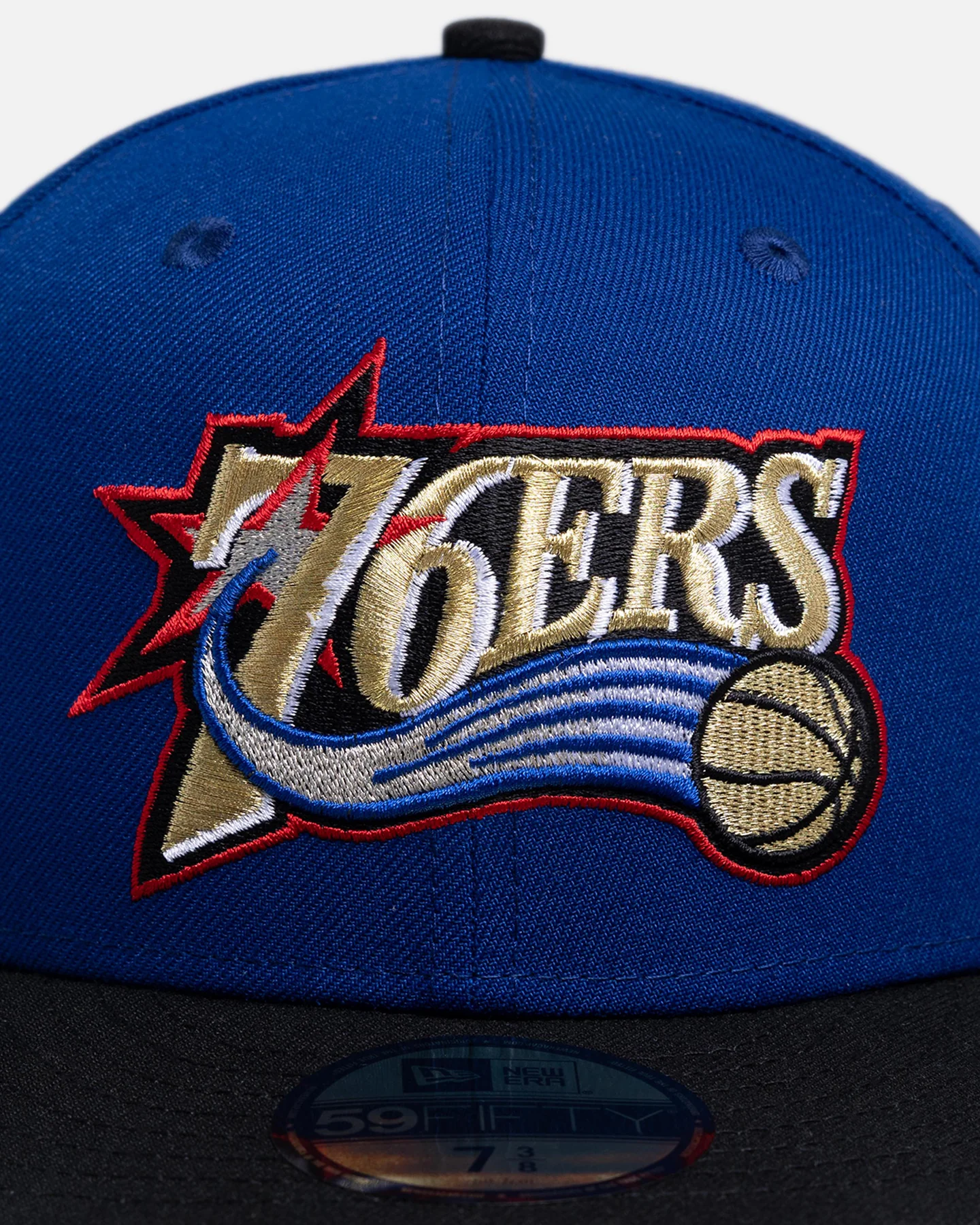 New Era Philadelphia 76ers 'Two Tone' 59FIFTY Fitted Blue - Image 5