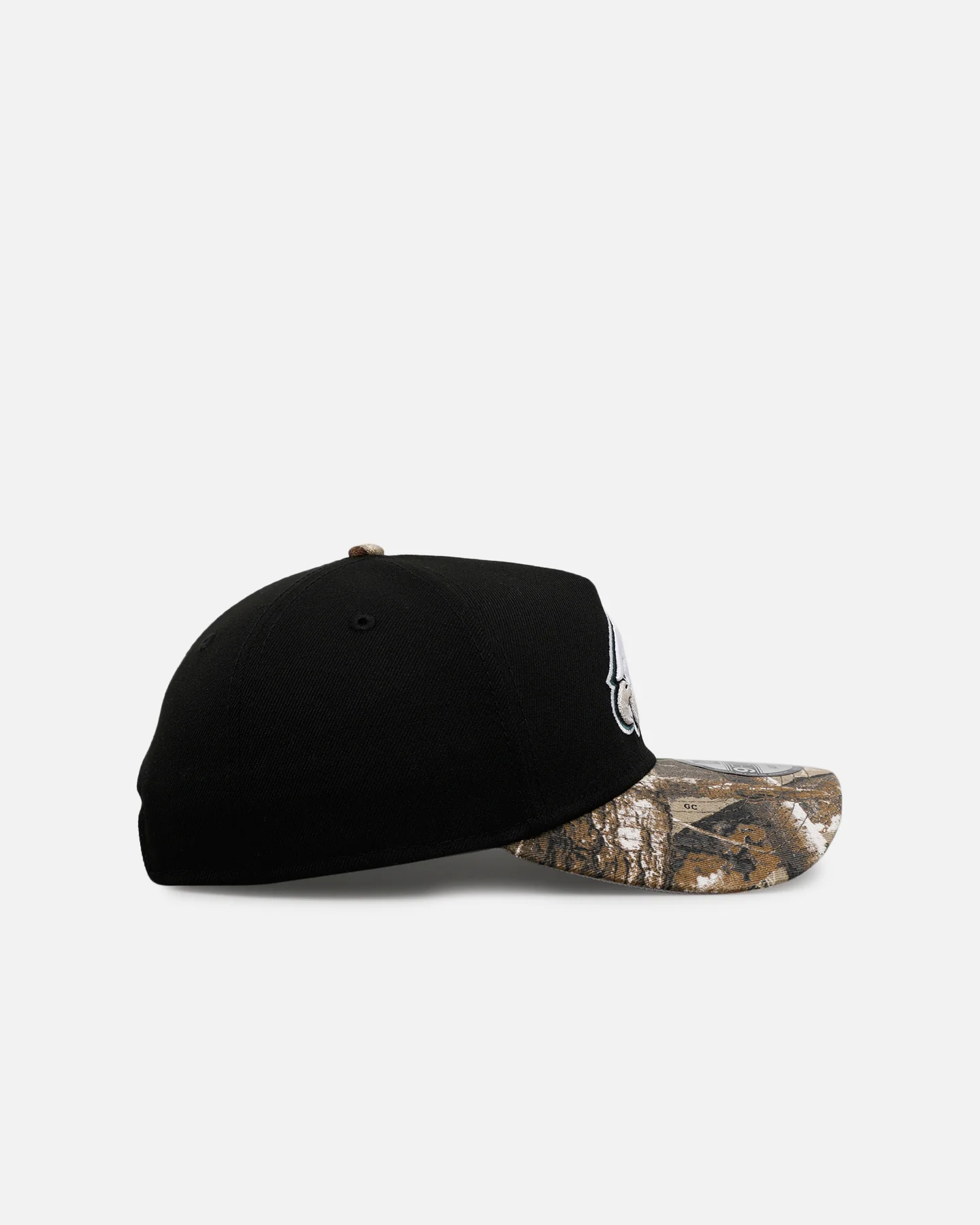 New Era Philadelphia Eagles 'Black Crown Realtree Visor' 9FORTY A-Frame Snapback Realtree Edge/Black - Image 3