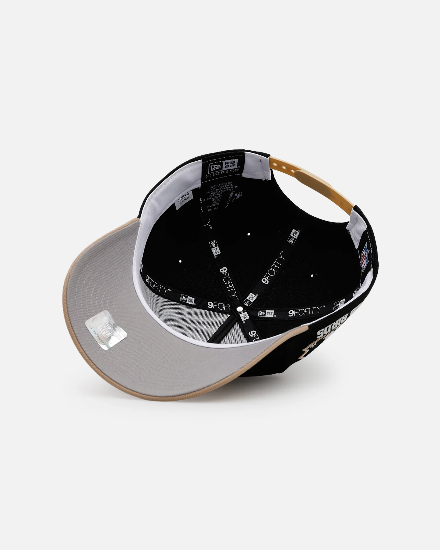 New Era Philadelphia Eagles 'Desert Nights' 9FORTY A-Frame Snapback Black/Camel - Image 6