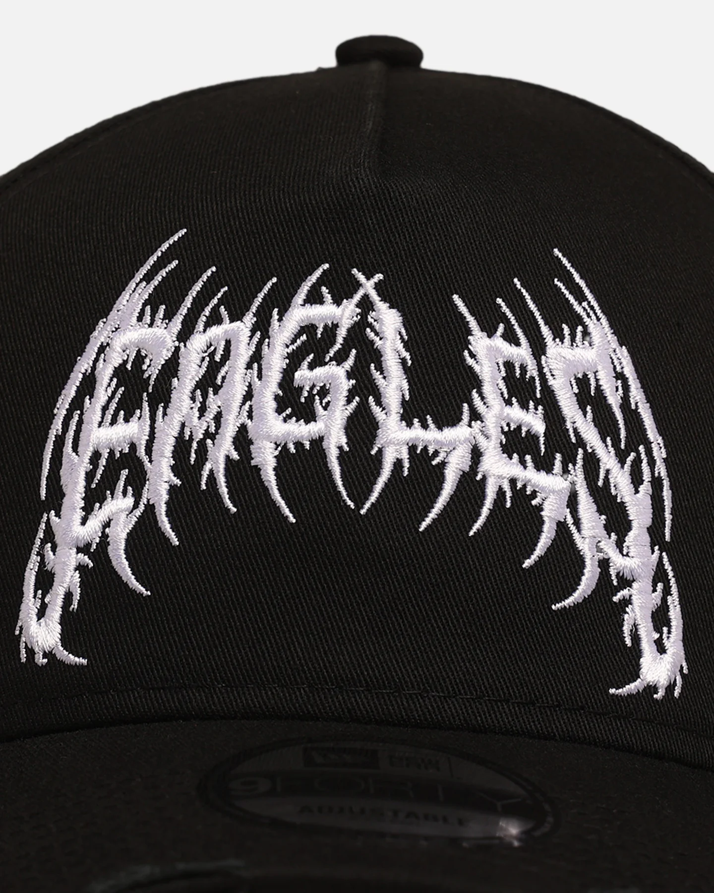 New Era Philadelphia Eagles 'Hardcore Arch' 9FORTY A-Frame Snapback Black/White - Image 5