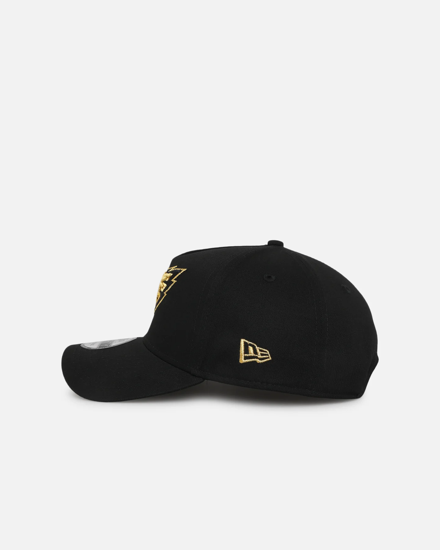 New Era Philadelphia Eagles 'NFL Black & Gold Embroidery' 9FORTY A-Frame Snapback Black/Gold - Image 4
