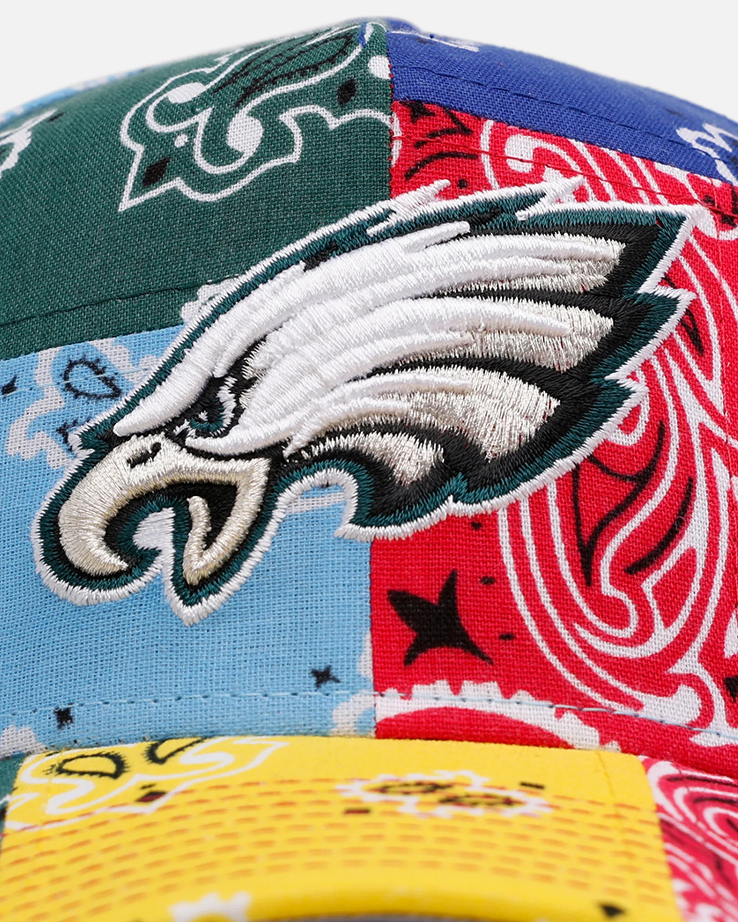 New Era Philadelphia Eagles 'Paisley Patchwork' 9FORTY A-Frame Snapback Multi - Image 5