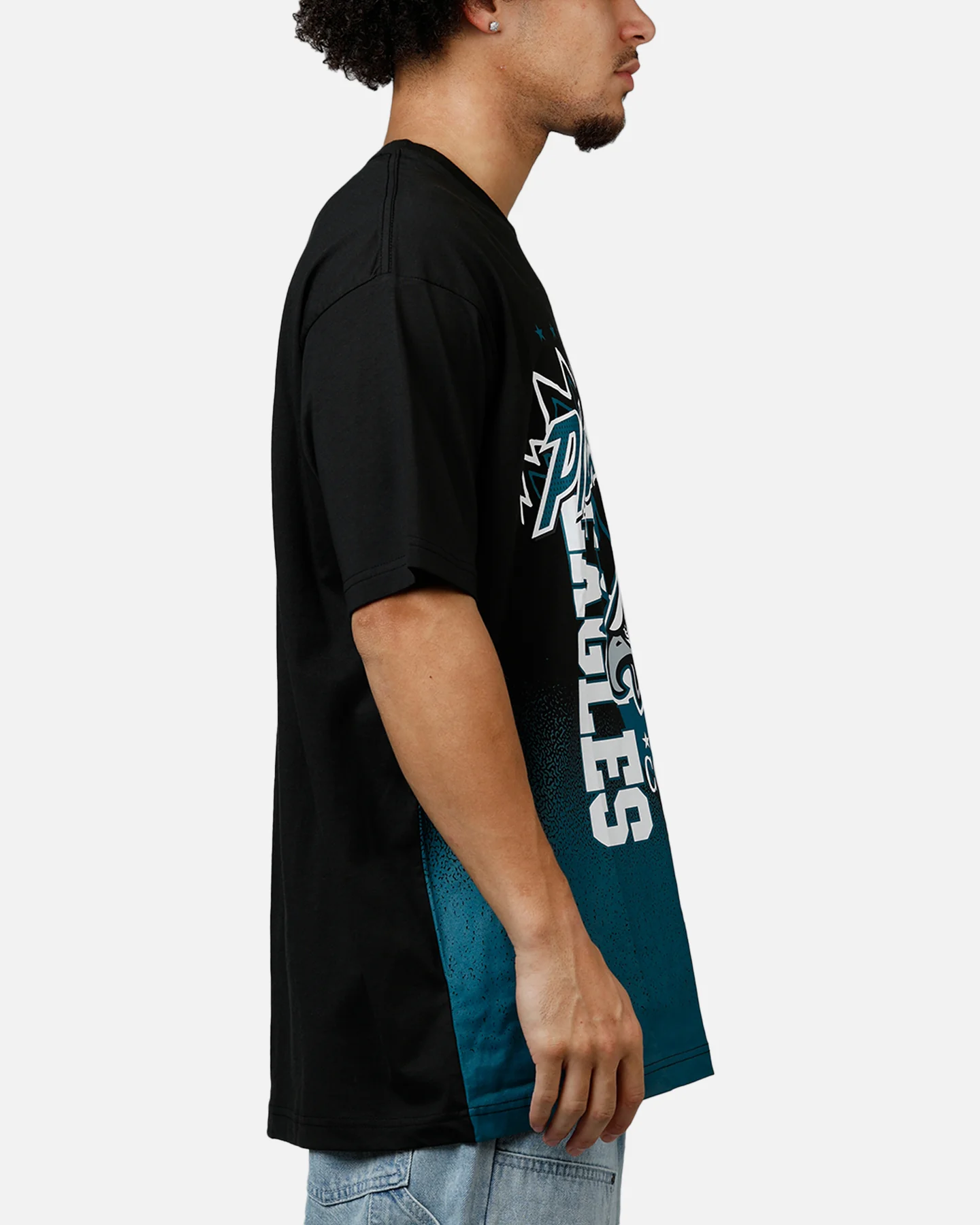 New Era Philadelphia Eagles Sport Class T-Shirt Black - Image 4