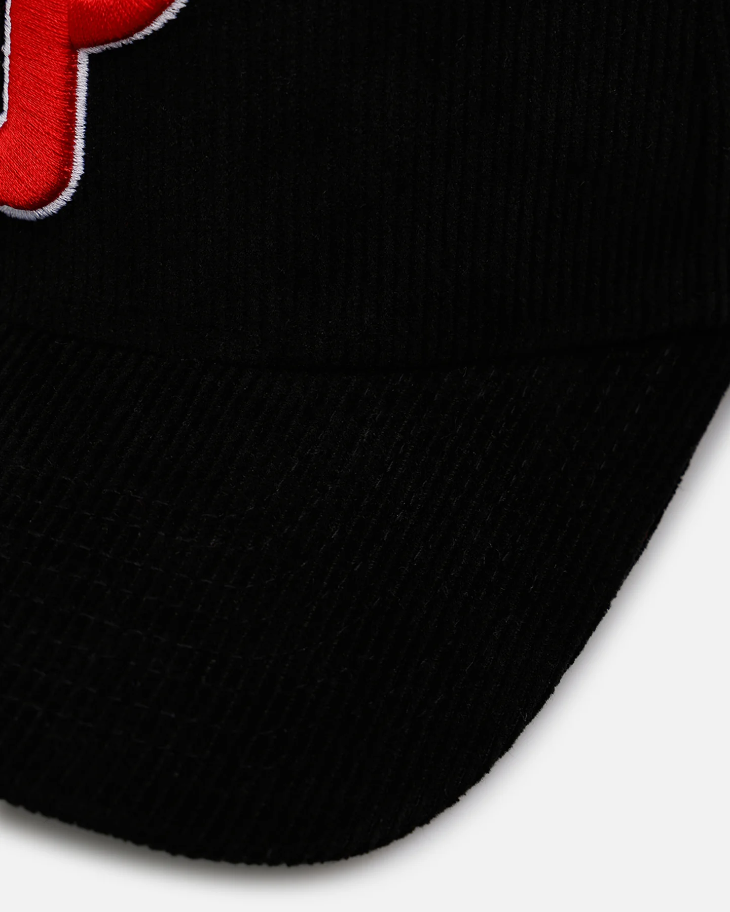 New Era Philadelphia Phillies 'Black Cord' 9FORTY A-Frame Corduroy Snapback Black - Image 2