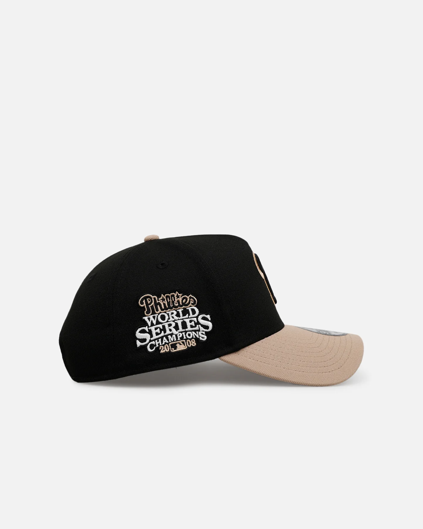 New Era Philadelphia Phillies 'Desert Nights' 9FORTY A-Frame Snapback Black/Camel - Image 3