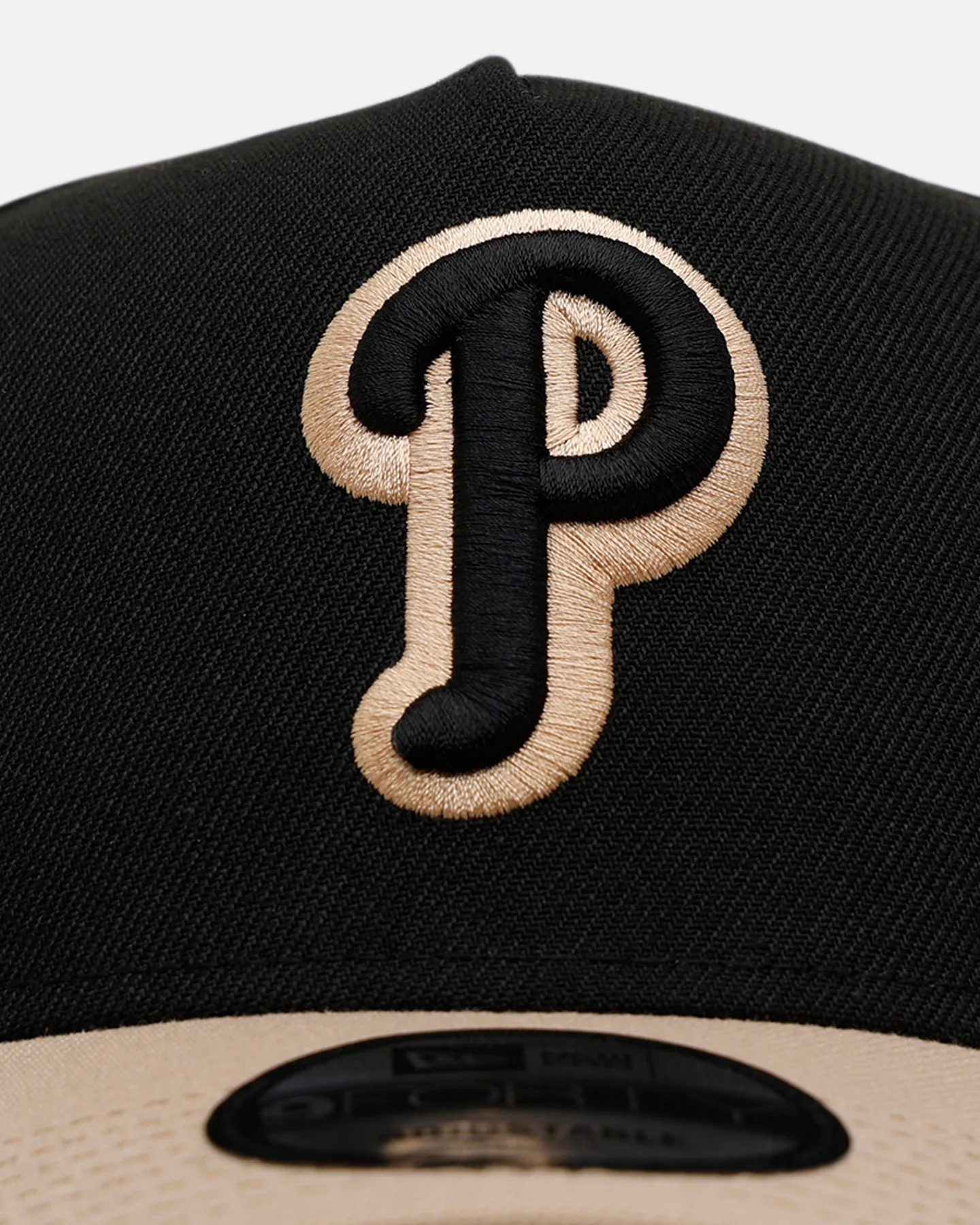 New Era Philadelphia Phillies 'Desert Nights' 9FORTY A-Frame Snapback Black/Camel - Image 5