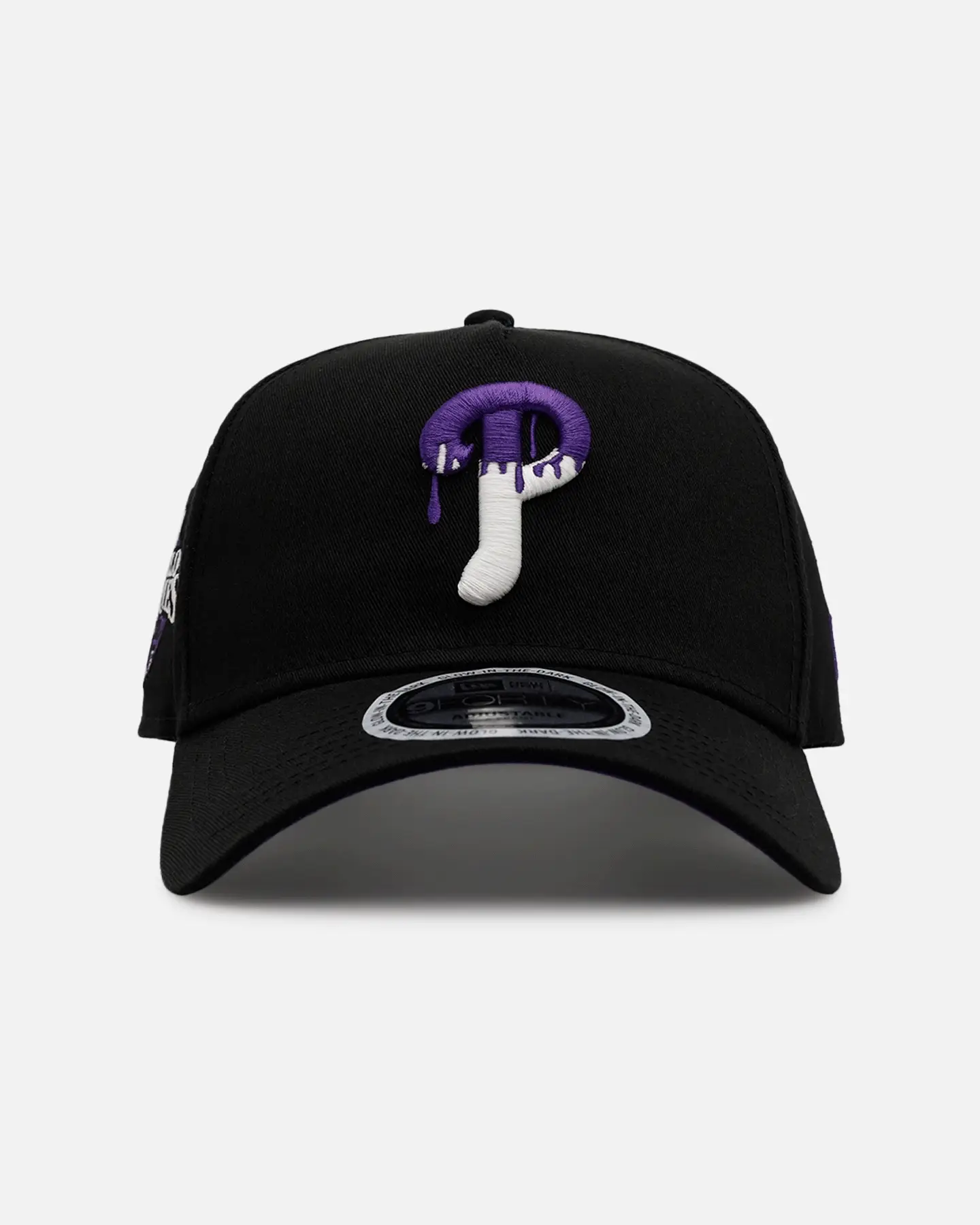 New Era Philadelphia Phillies 'Drip 3.0' 9FORTY A-Frame Snapback Black/Glow - Image 2