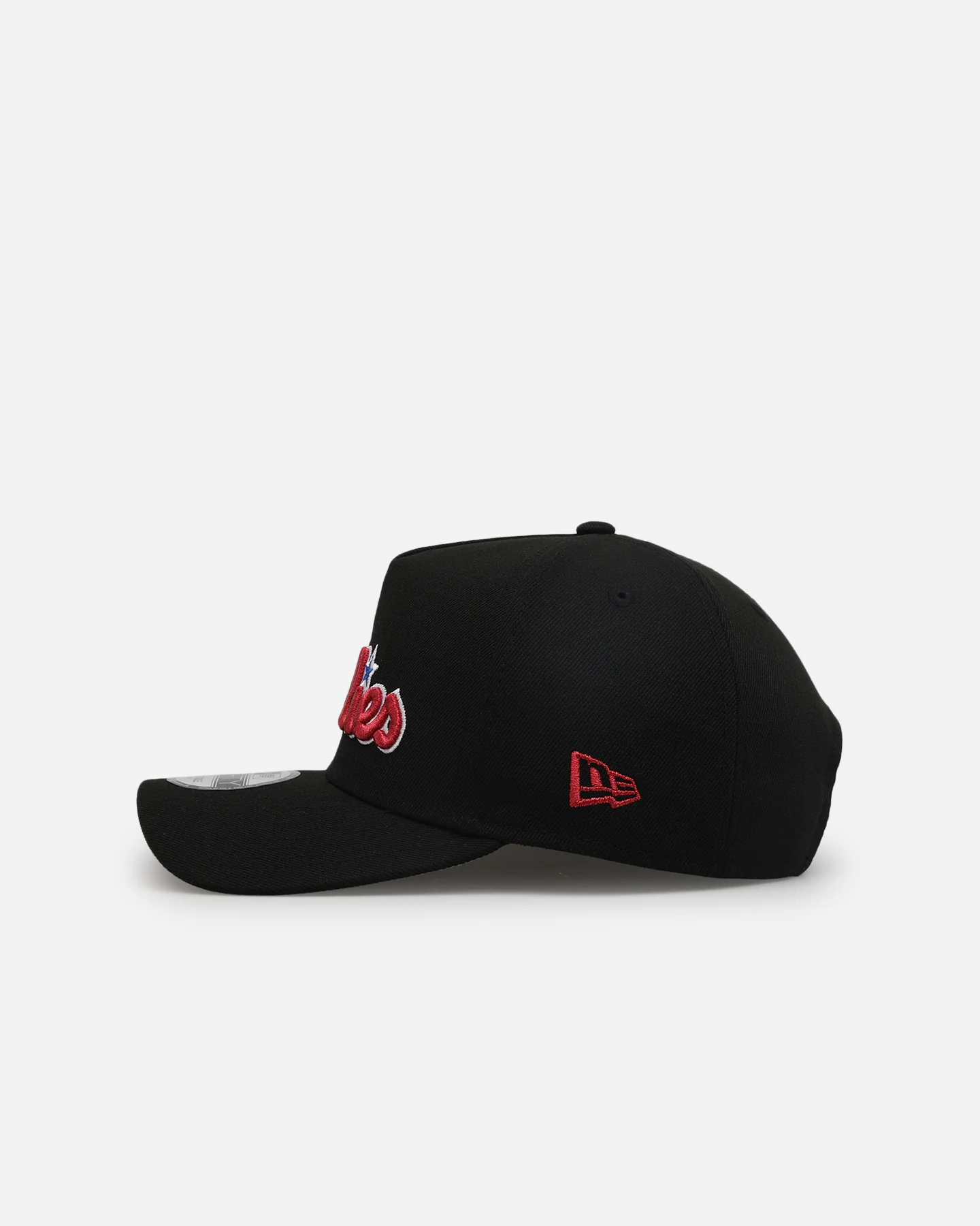 New Era Philadelphia Phillies 'Metallic Wordmark' 9FORTY A-Frame Snapback Black - Image 4