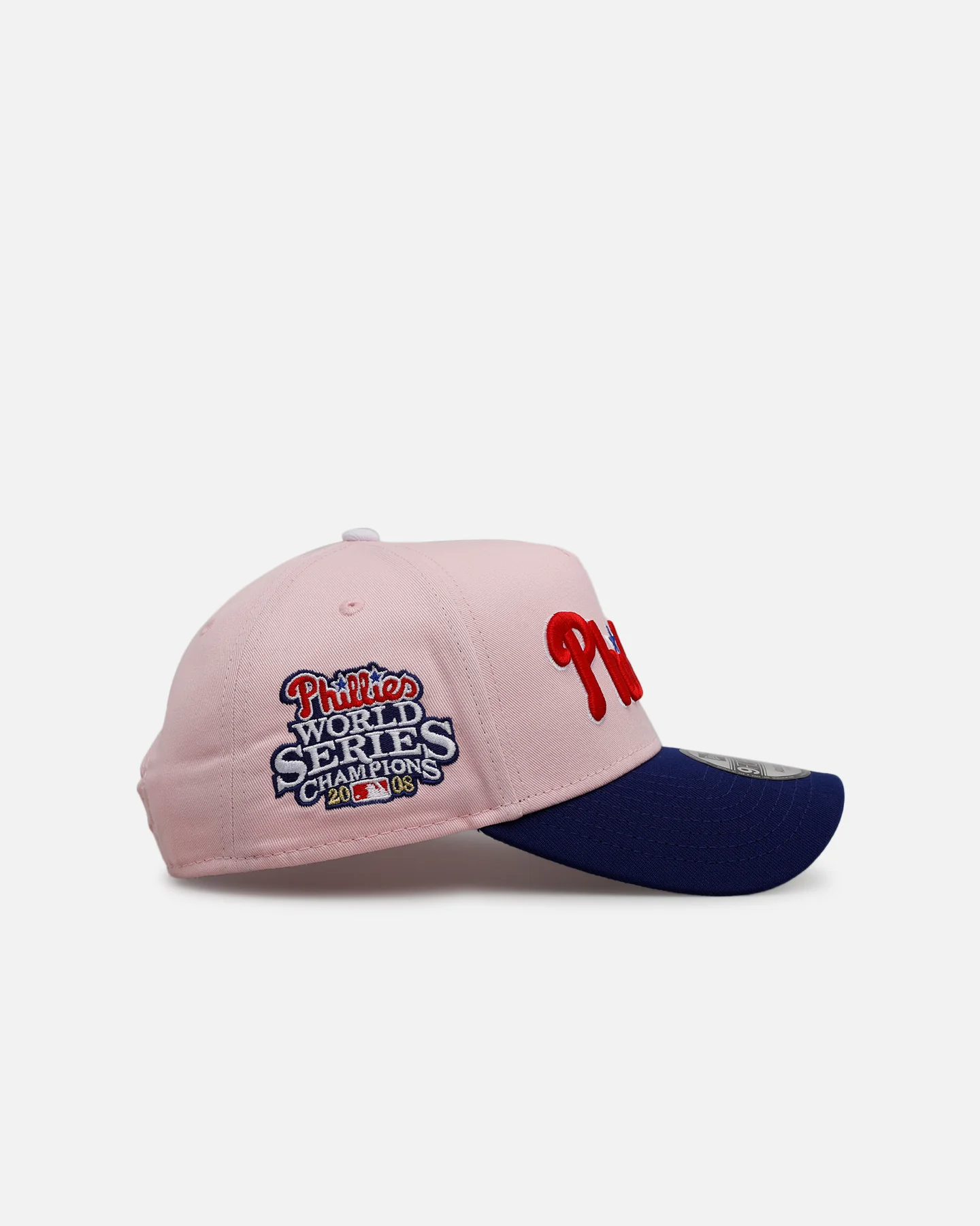 New Era Philadelphia Phillies 'Pink Crown' 9FORTY A-Frame Snapback Pink - Image 3