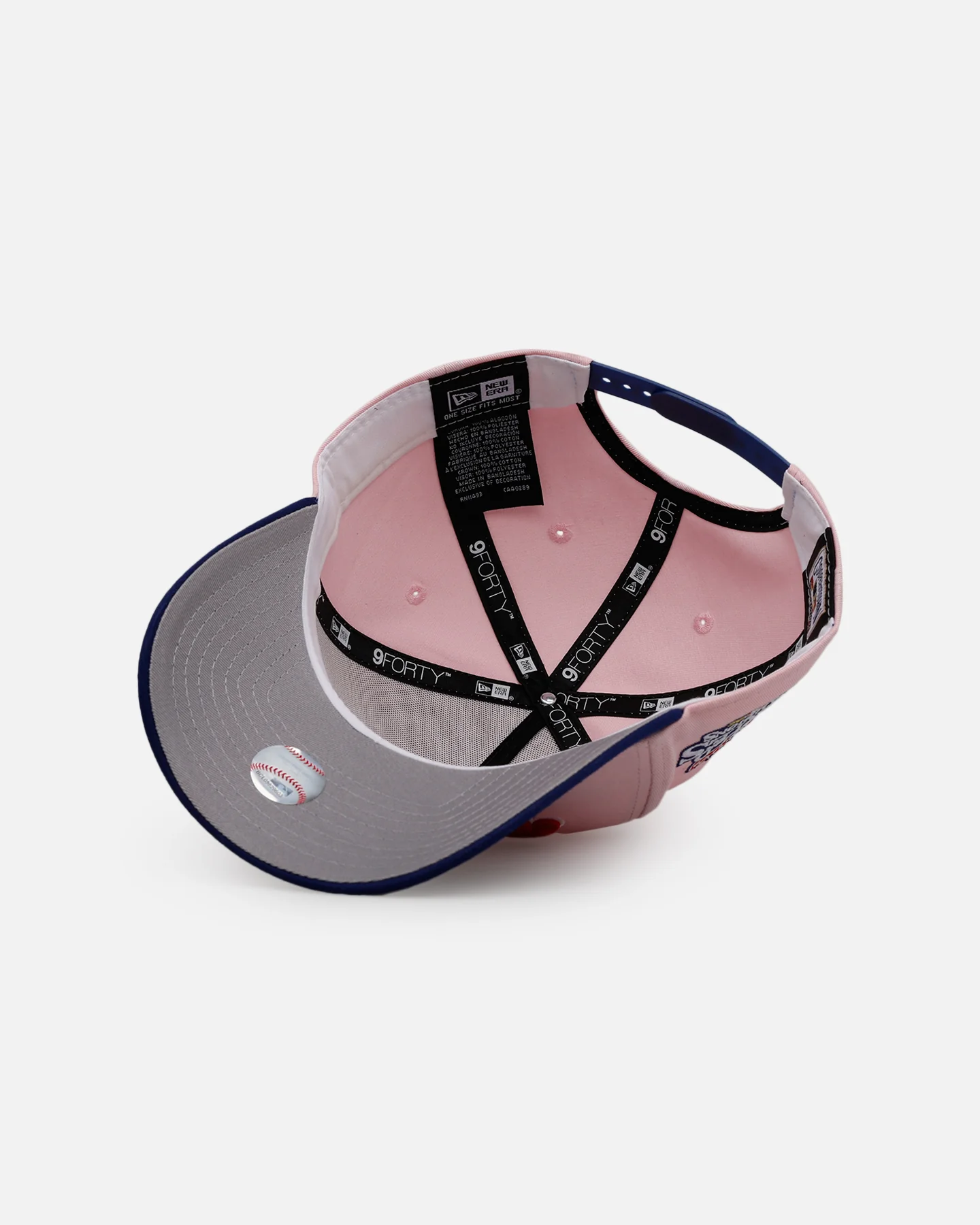 New Era Philadelphia Phillies 'Pink Crown' 9FORTY A-Frame Snapback Pink - Image 6
