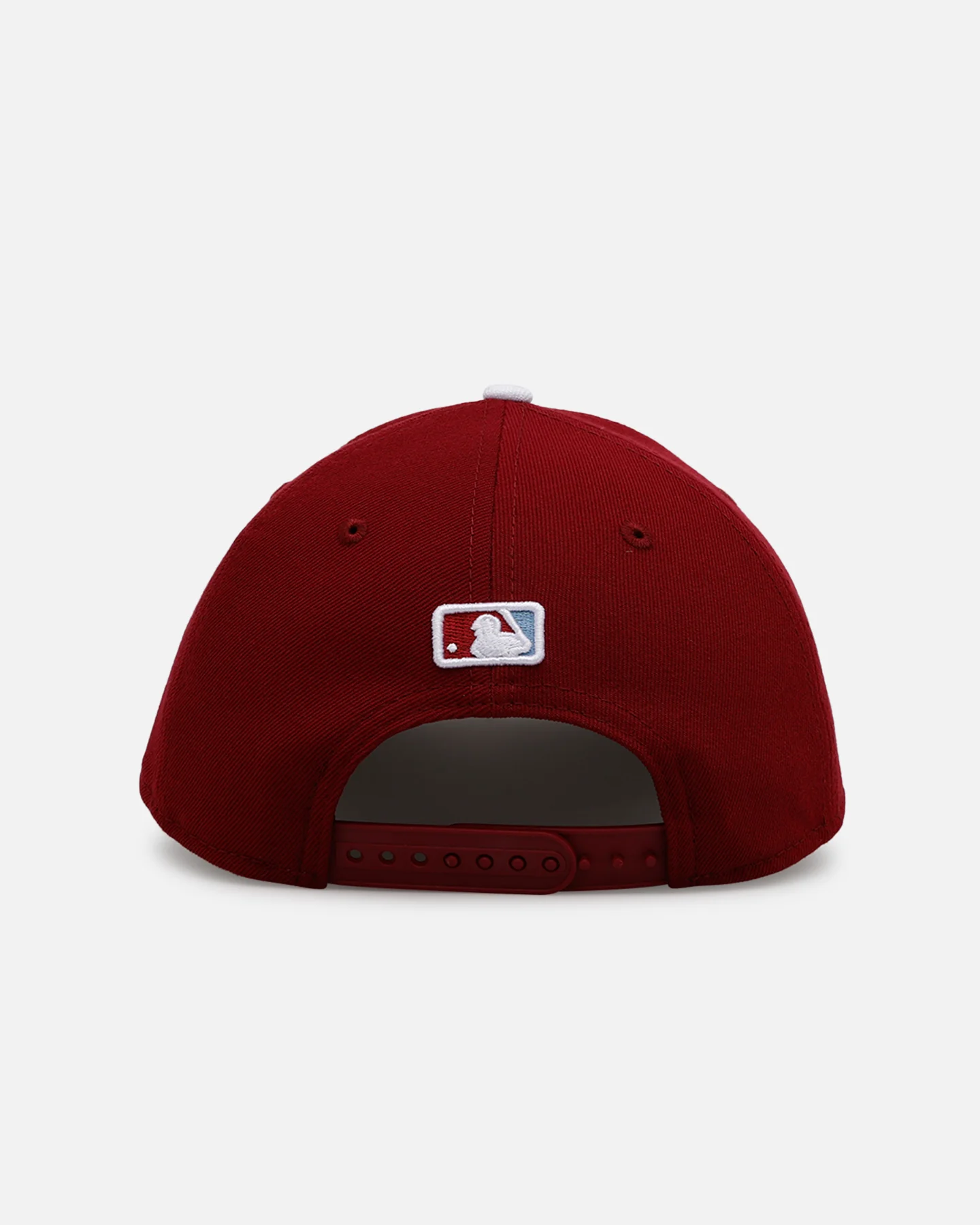New Era Philadelphia Phillies 'Player Replica' 9FORTY M-Crown Snapback Burgundy - Image 2