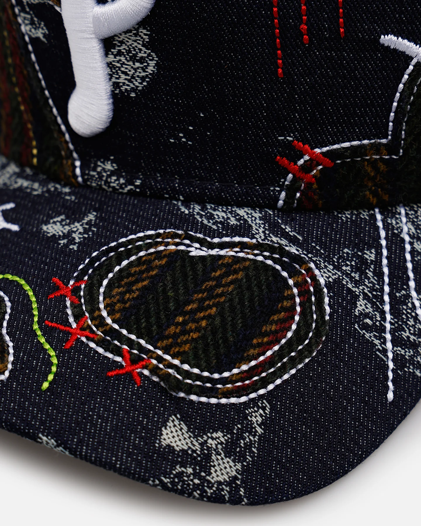 New Era Philadelphia Phillies 'Running Stitch' 9FORTY A-Frame Snapback Multi - Image 2