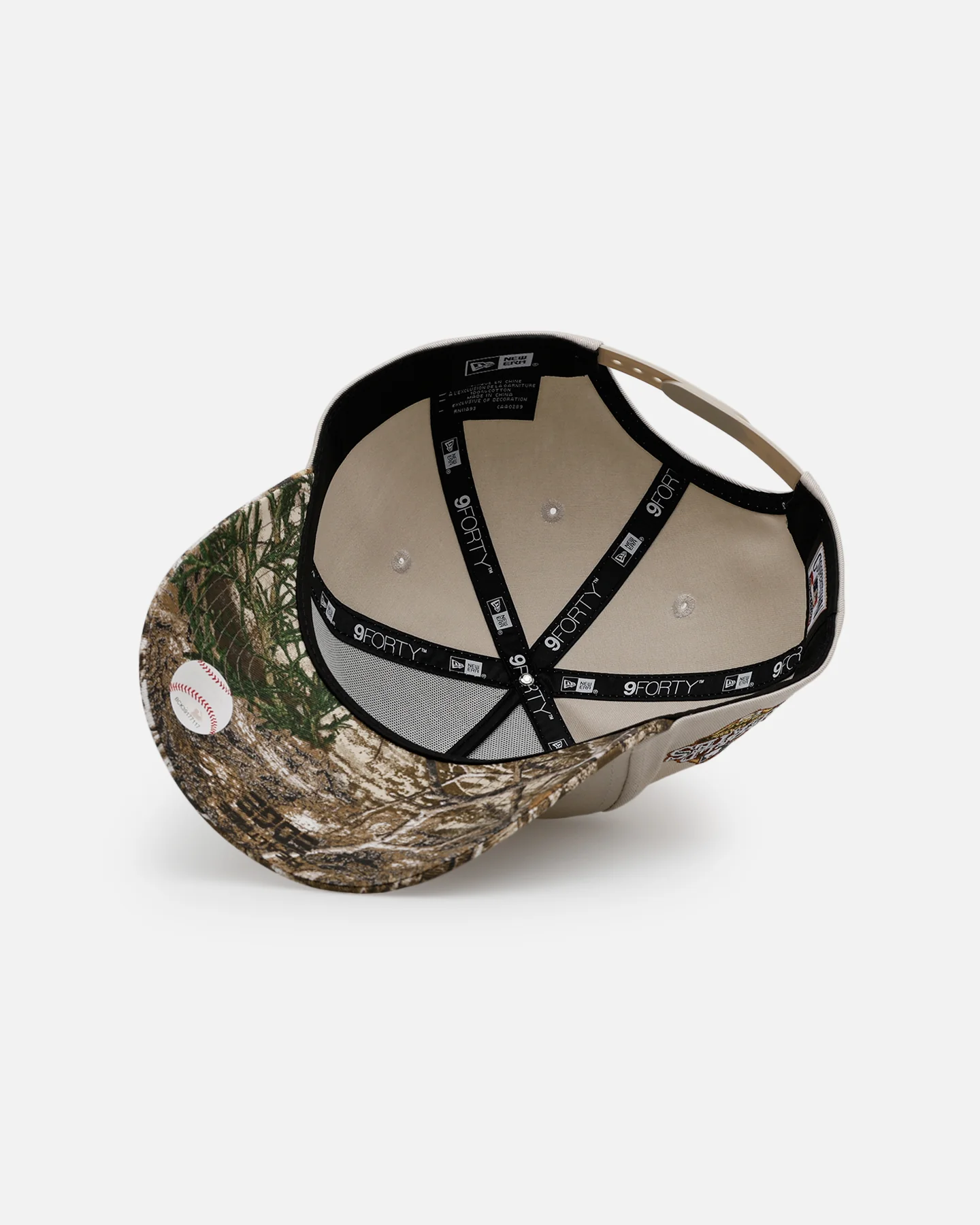 New Era Philadelphia Phillies 'Stone Realtree' 9FORTY A-Frame Snapback Stone - Image 6
