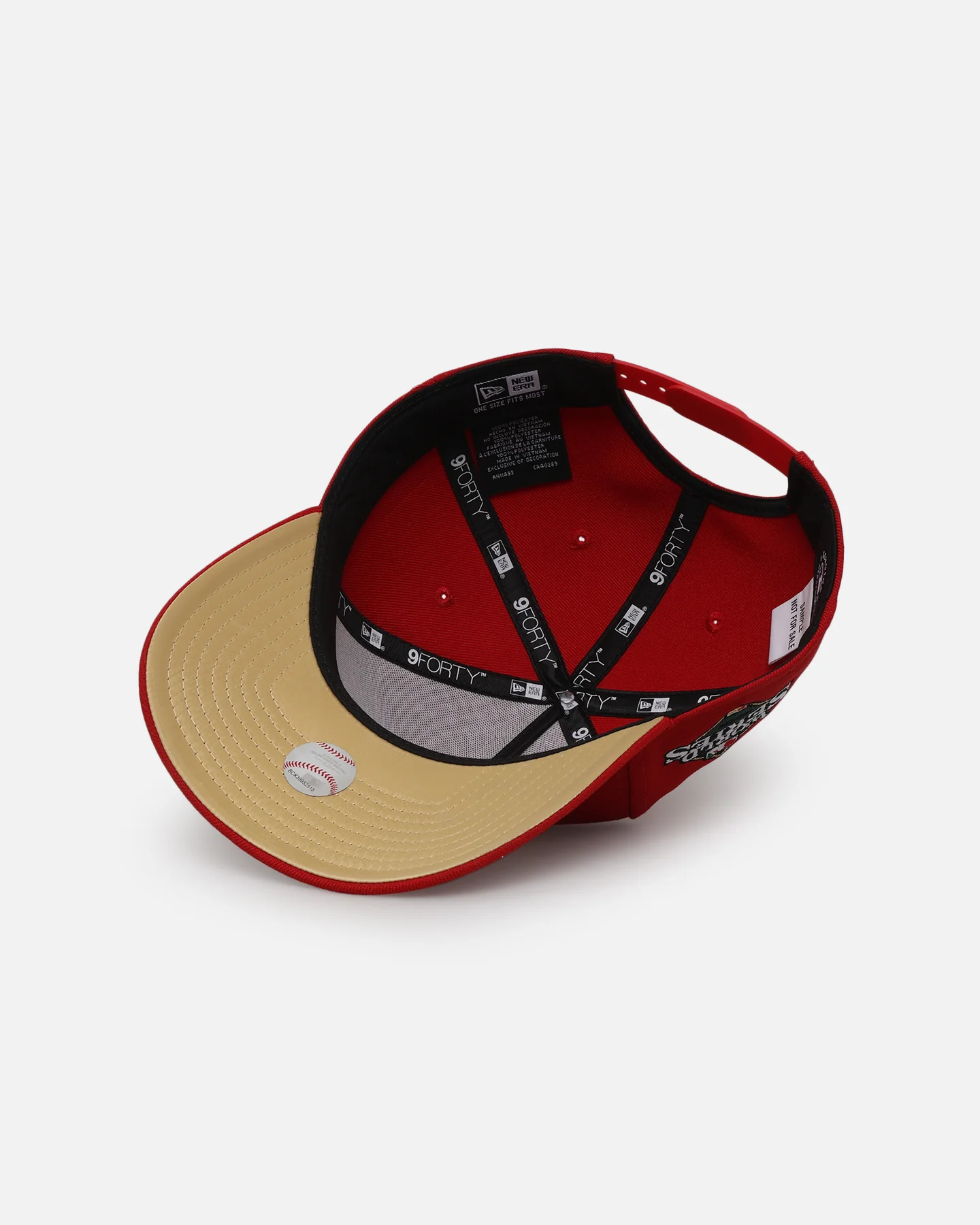 New Era Philadelphia Phillies 'Year Of The Snake' 9FORTY A-Frame Snapback Red/Gold - Image 6