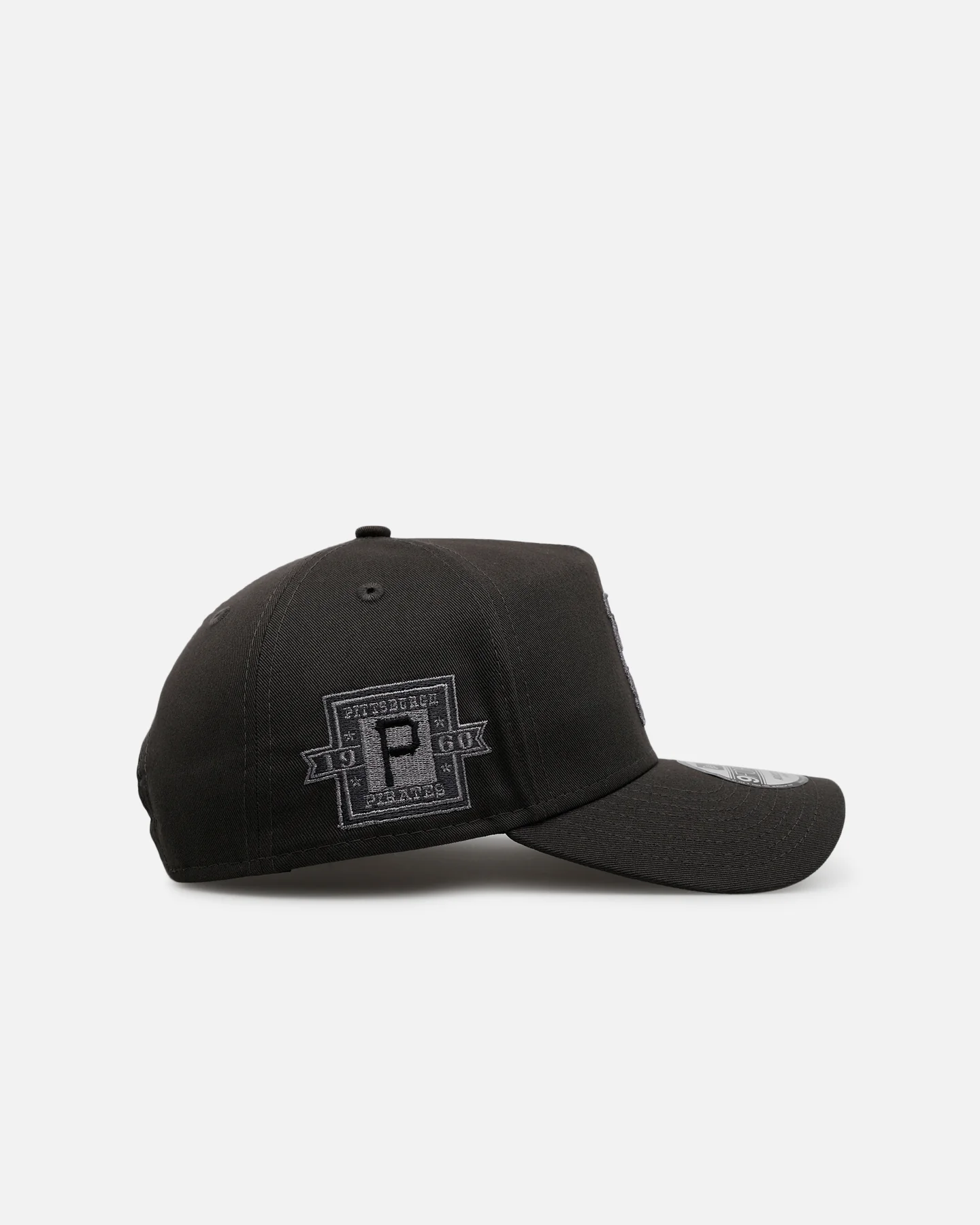 New Era Pittsburgh Pirates 'Carbon Weave' 9FORTY A-Frame Snapback Black - Image 3