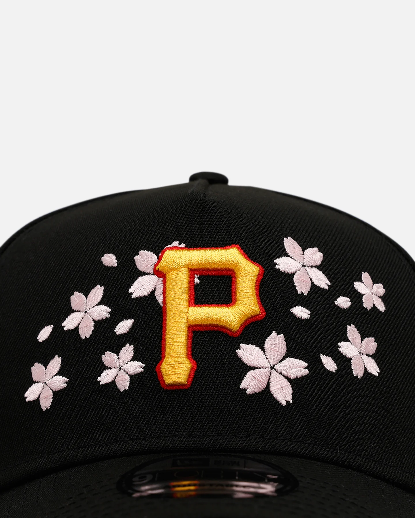 New Era Pittsburgh Pirates 'Cherry Blossoms' 9FORTY A-Frame Snapback Official Team Color - Image 5