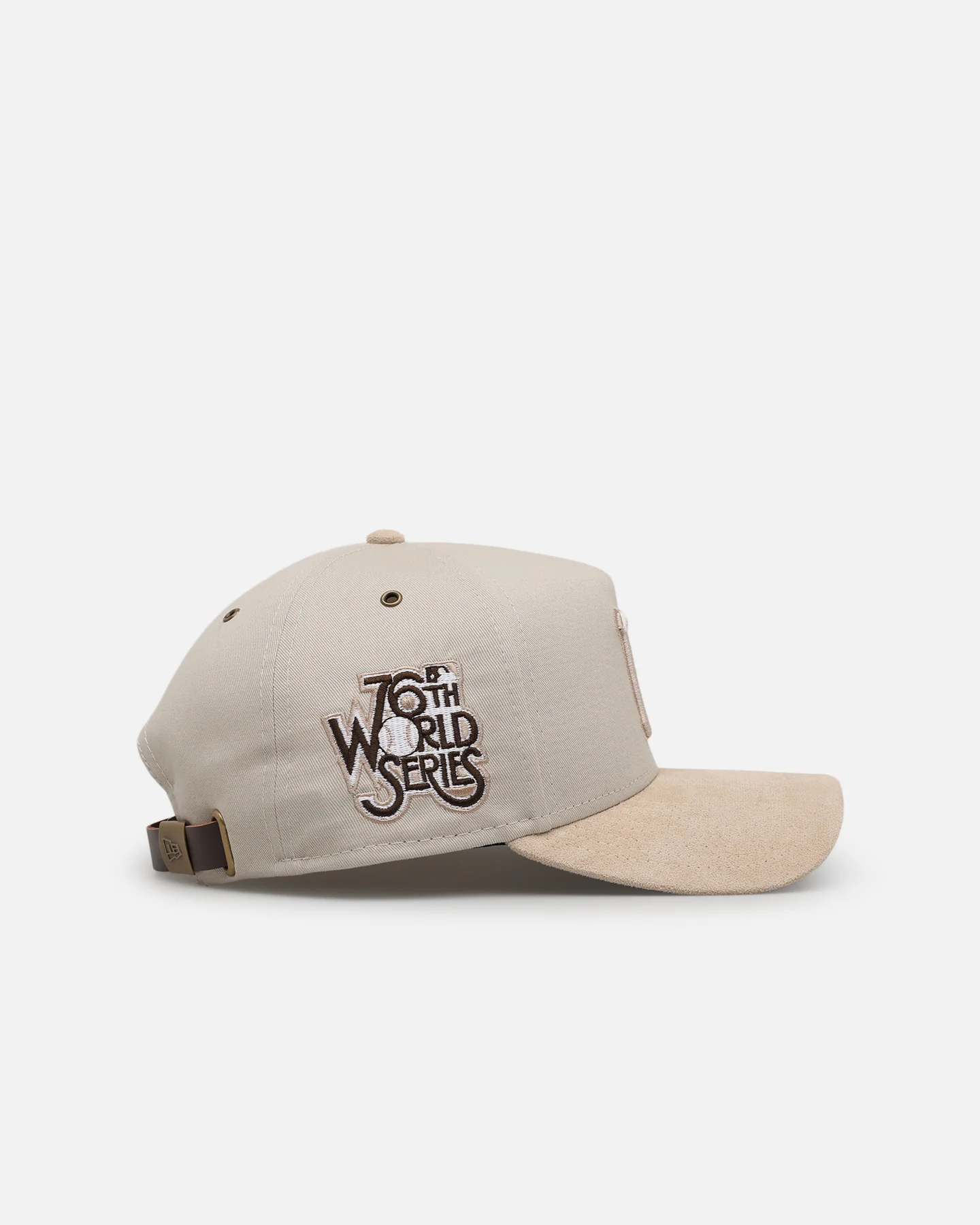 New Era Pittsburgh Pirates 'Cream Suede' 9FORTY A-Frame Strapback Stone/Oatmilk - Image 3