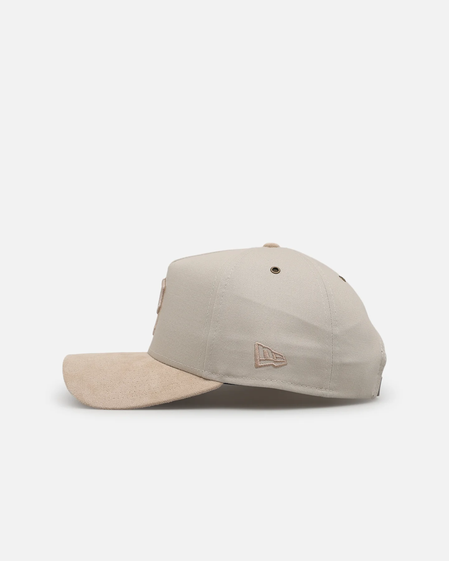 New Era Pittsburgh Pirates 'Cream Suede' 9FORTY A-Frame Strapback Stone/Oatmilk - Image 4