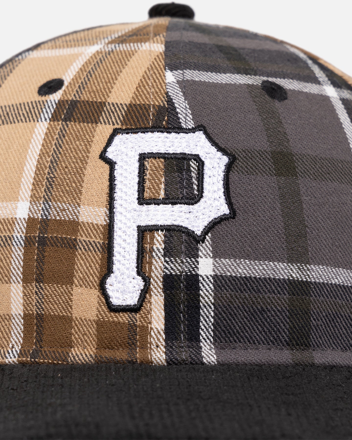 New Era Pittsburgh Pirates 'Multi Panel Plaid' 9FIFTY High Crown Strapback Plaid - Image 6