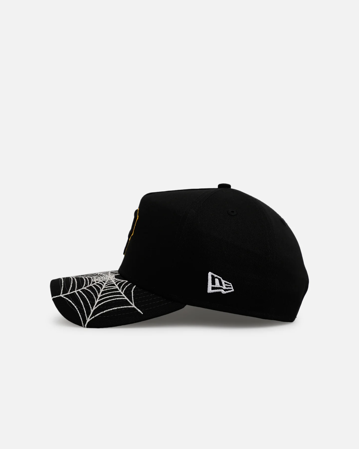 New Era Pittsburgh Pirates 'Spider Web Visor' 9FORTY A-Frame Snapback Black - Image 5