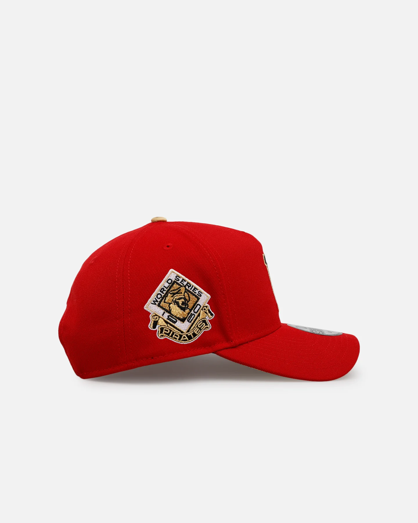 New Era Pittsburgh Pirates 'Year Of The Snake' 9FORTY A-Frame Snapback Red/Gold - Image 3