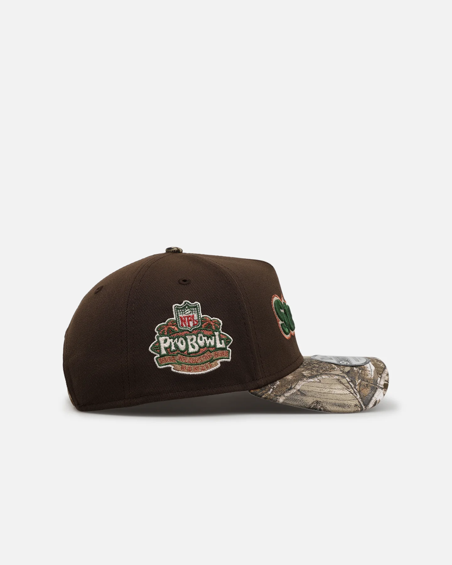 New Era Pittsburgh Steelers 'Great Outdoors' 9FORTY A-Frame Snapback Brown/Camo - Image 3