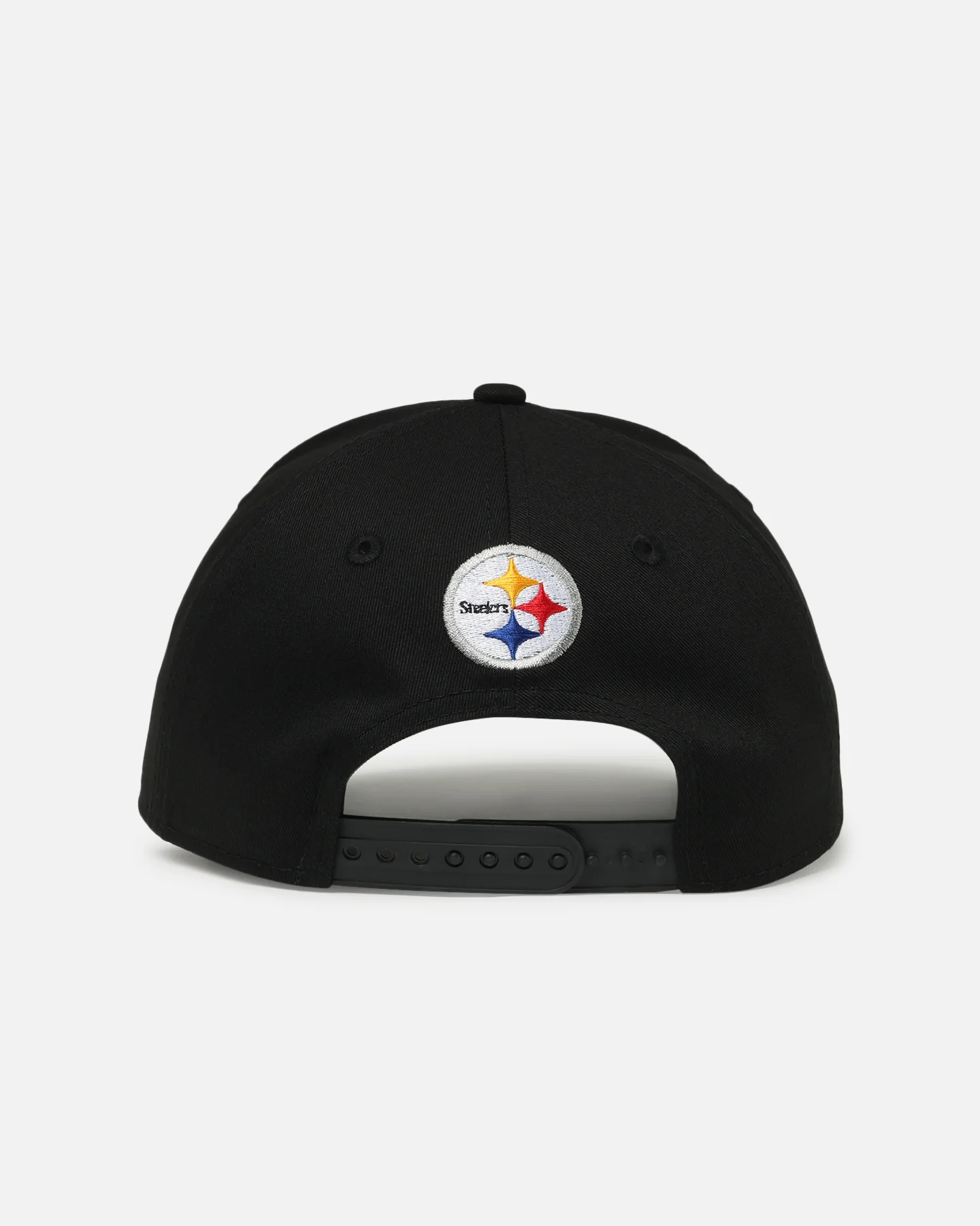 New Era Pittsburgh Steelers 'Upside Down Logo' 9FORTY A-Frame Snapback Black - Image 2