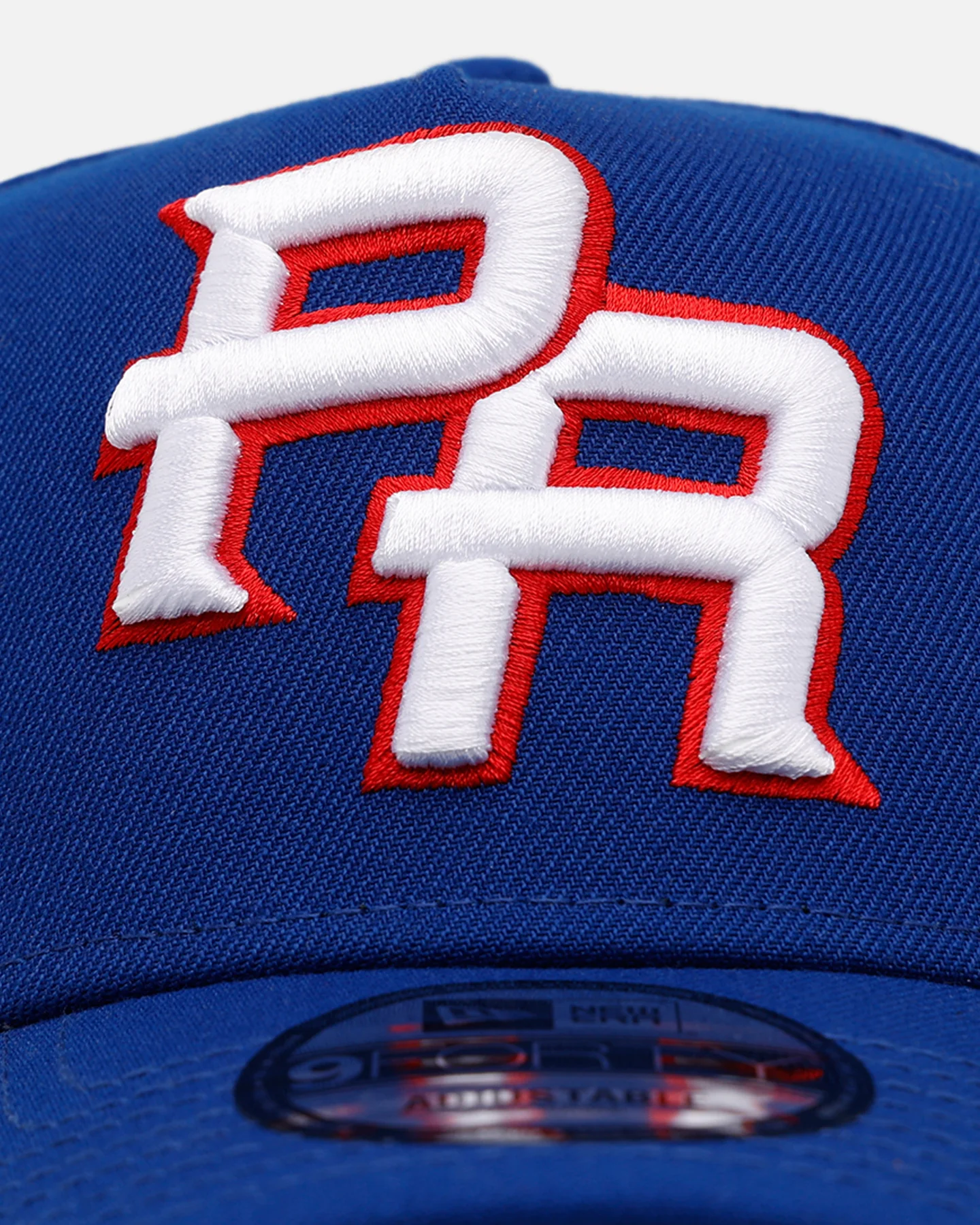 New Era Puerto Rico 'World Baseball Classic' 9FORTY A-Frame Snapback Official Team Color - Image 5